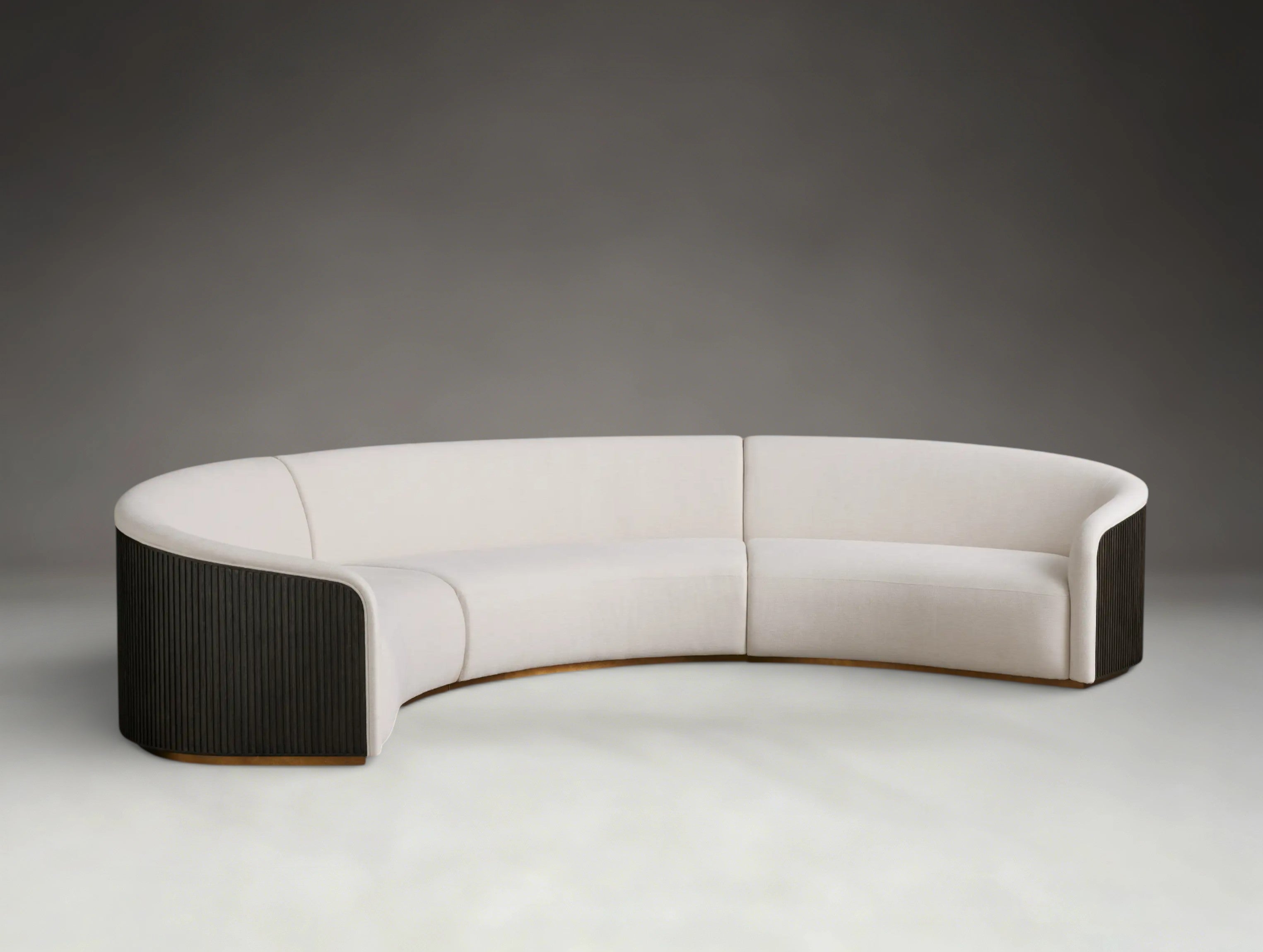Pinecrest Three-Piece Curved Sectional