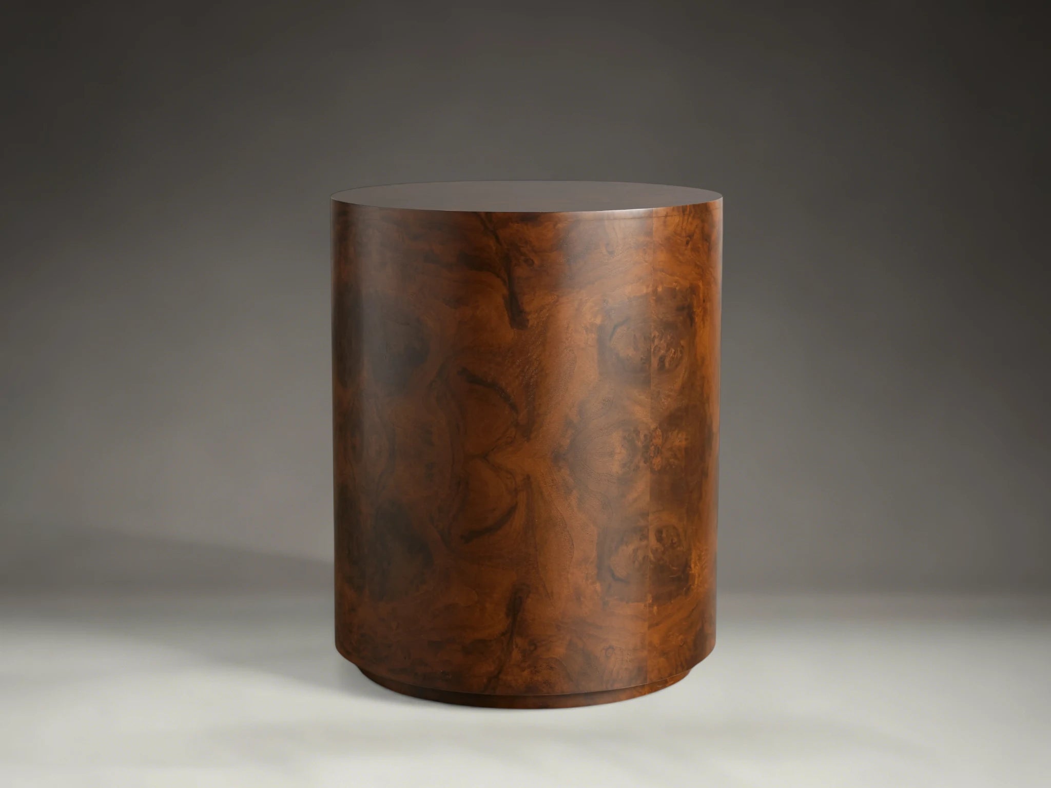 Burlwood Burl End Table