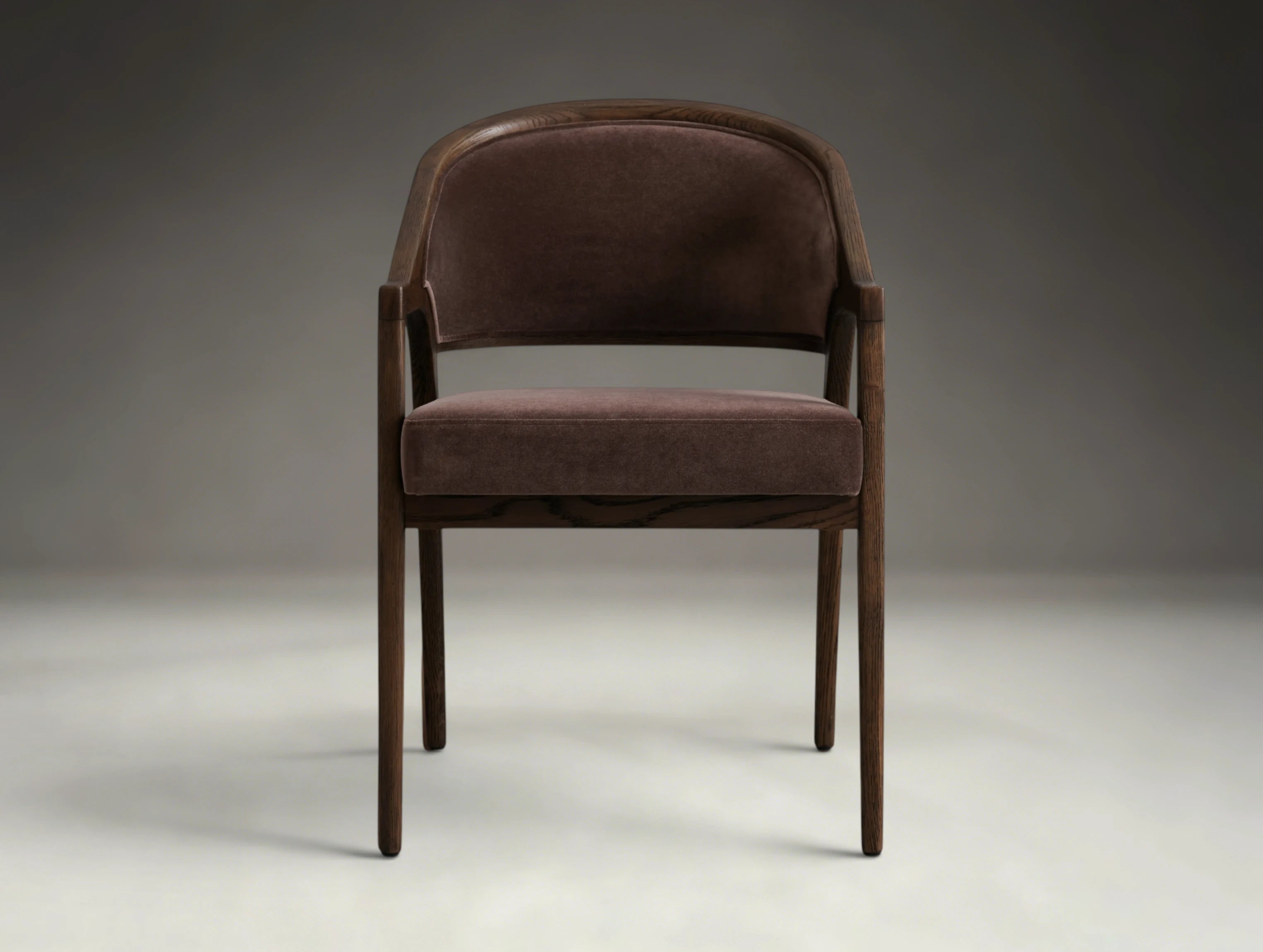 Aimay Upholstered Back Dining Arm Chair