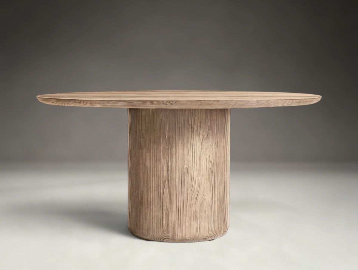 Arvello Pedestal Round Dining Table