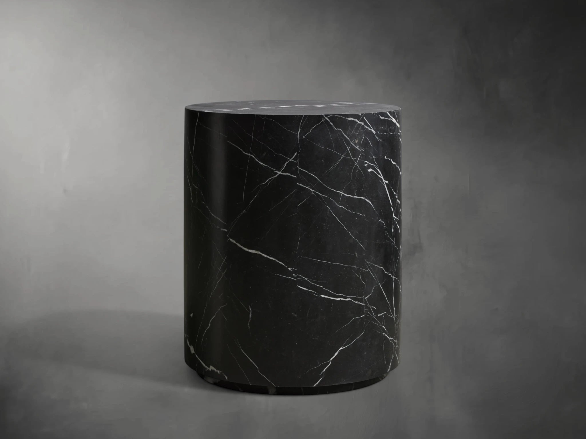 Burlwood Stone End Table