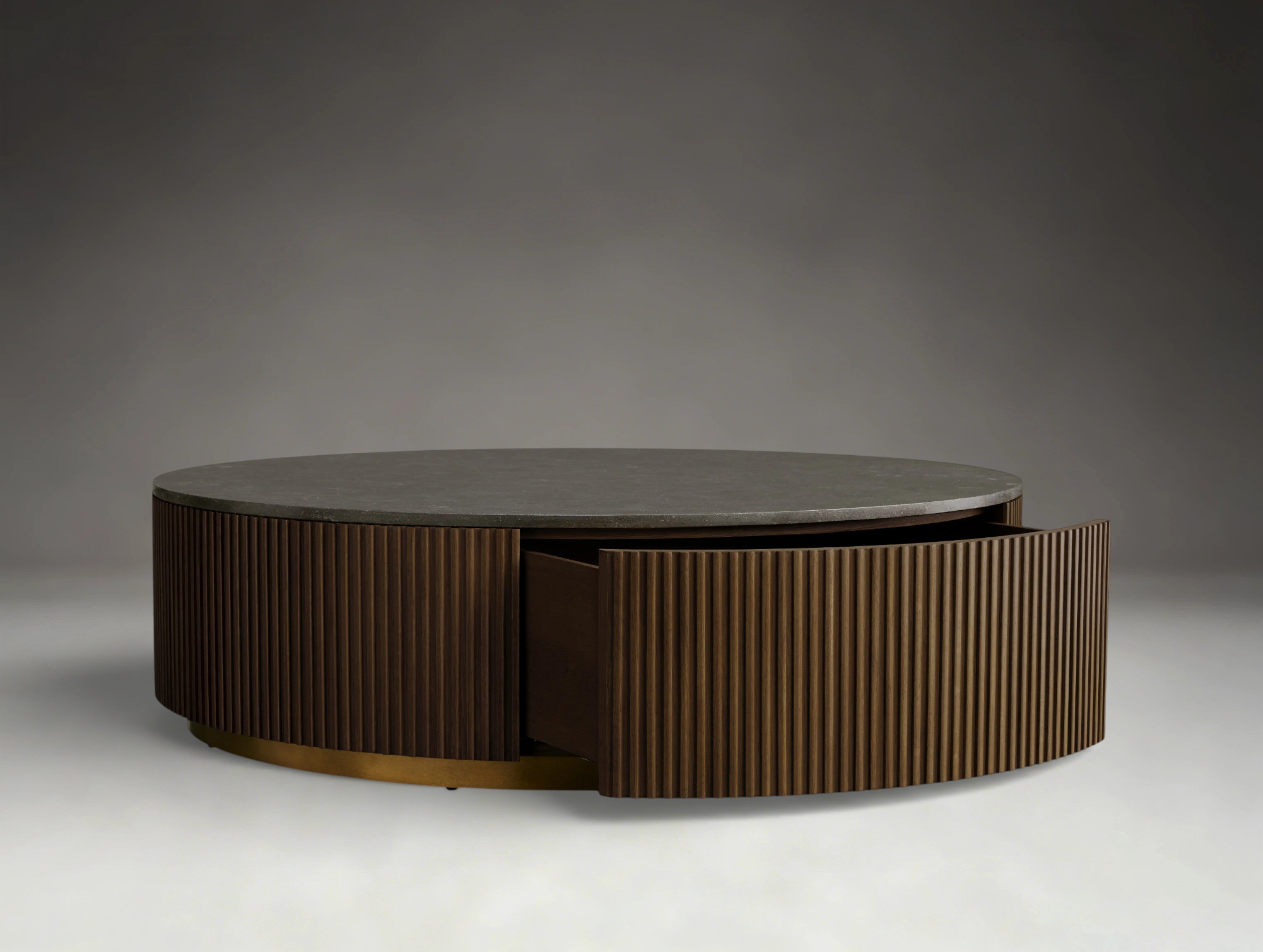 Pinecrest Round Storage Coffee Table