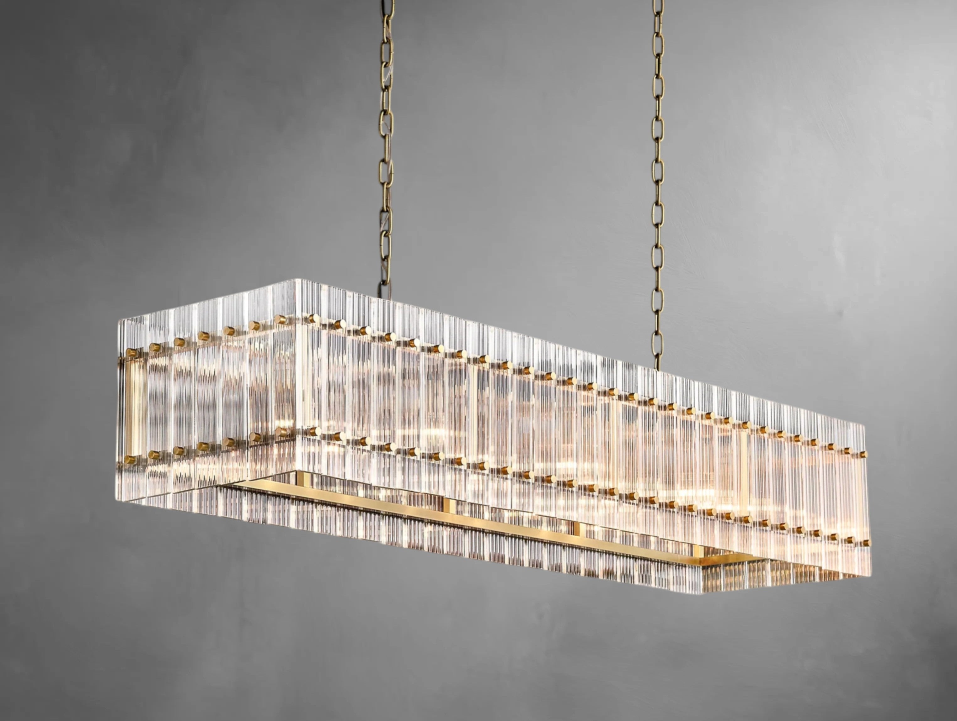 San Serrano Rectangular Chandelier