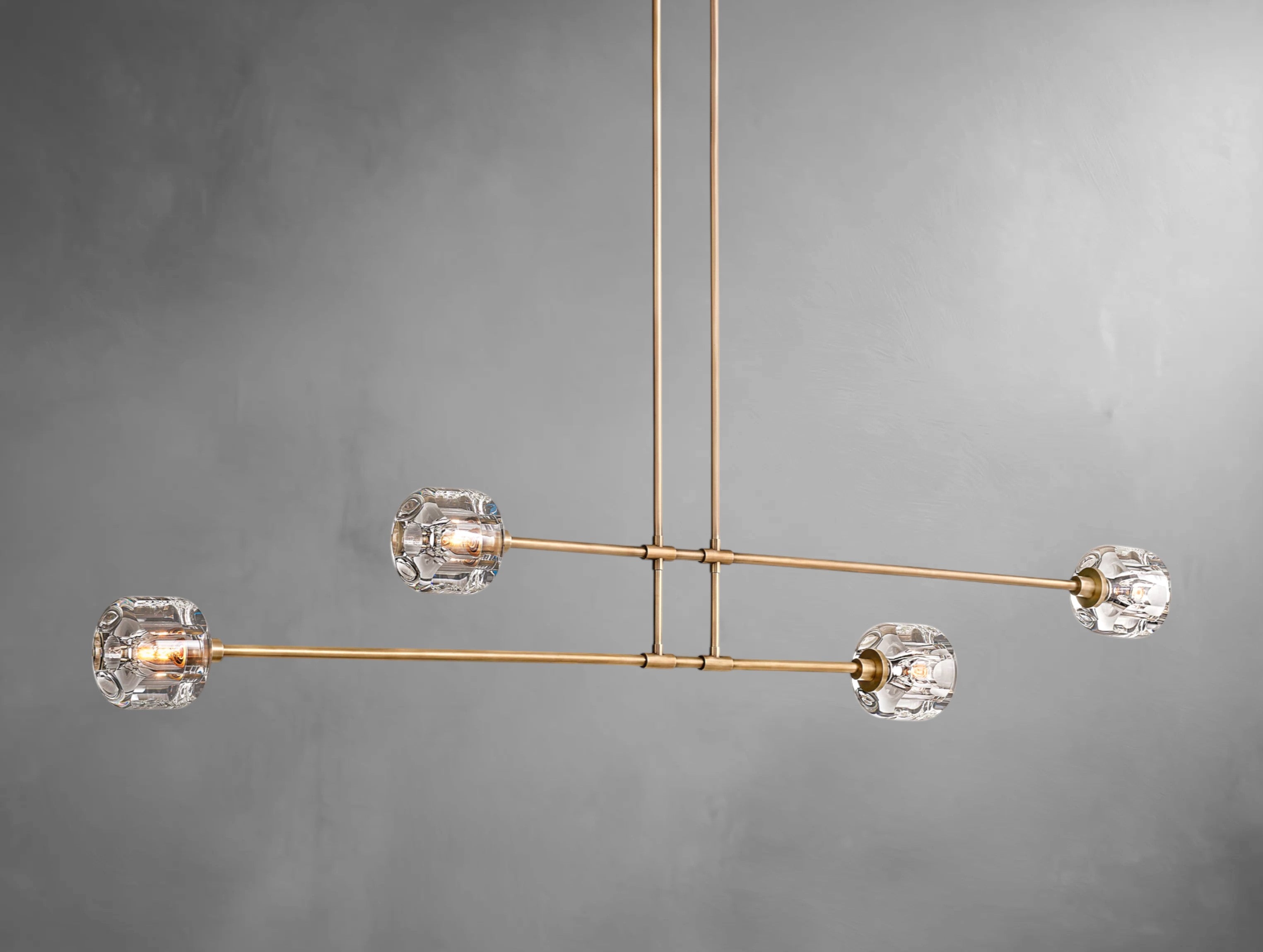 Demorat Mobile Linear Chandelier