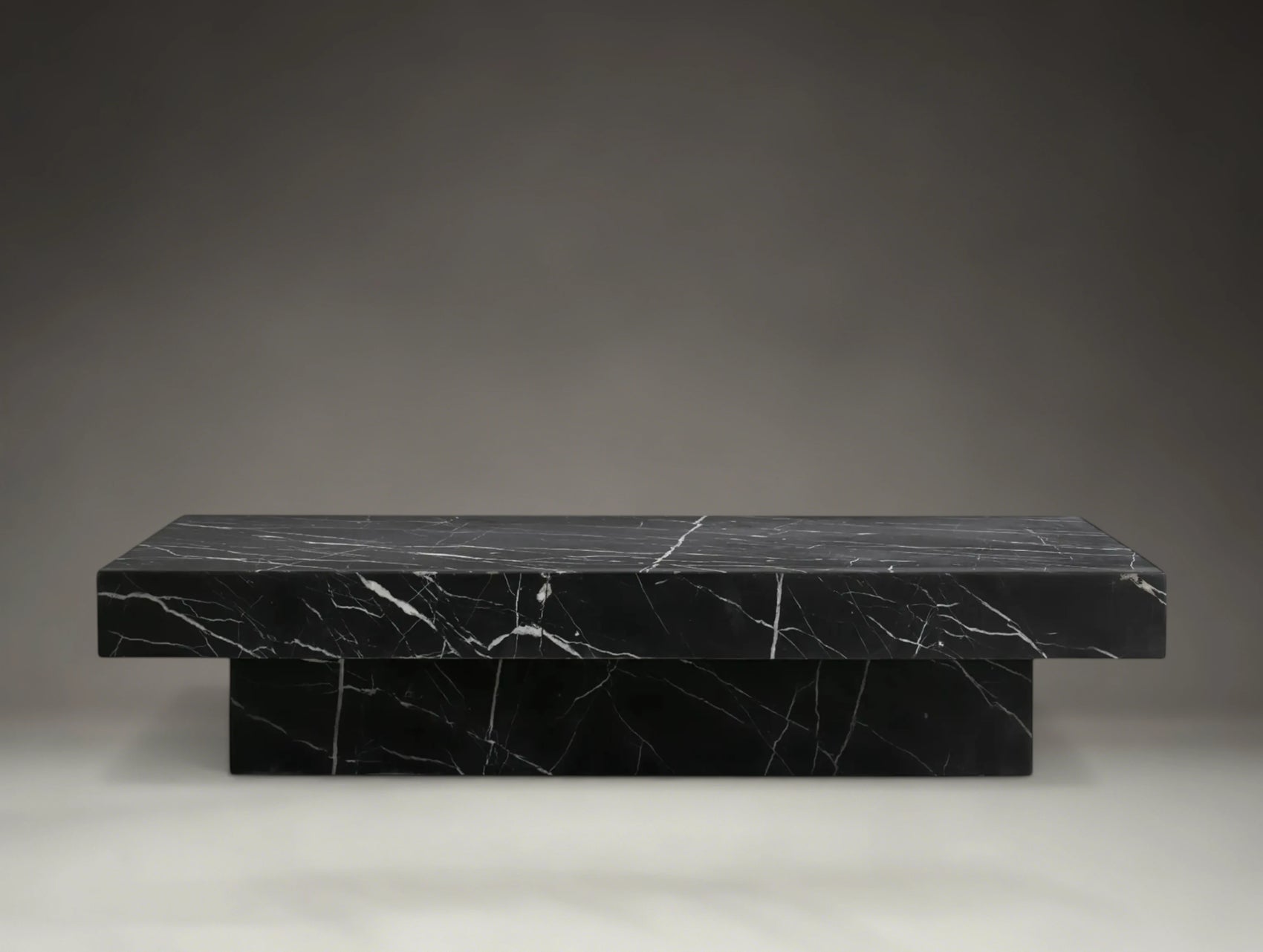 Burlwood Stone Coffee Table