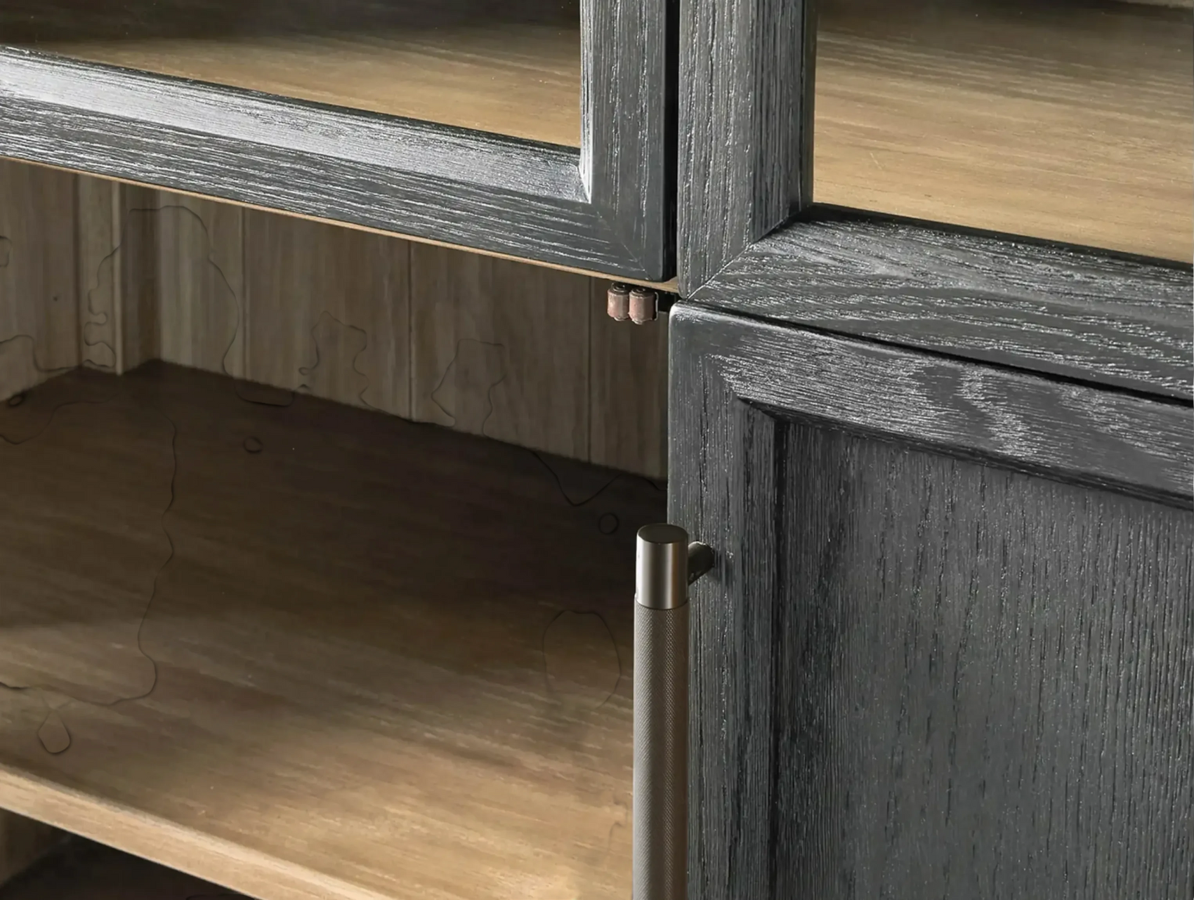 Harlan Glass Display Cabinet - LED