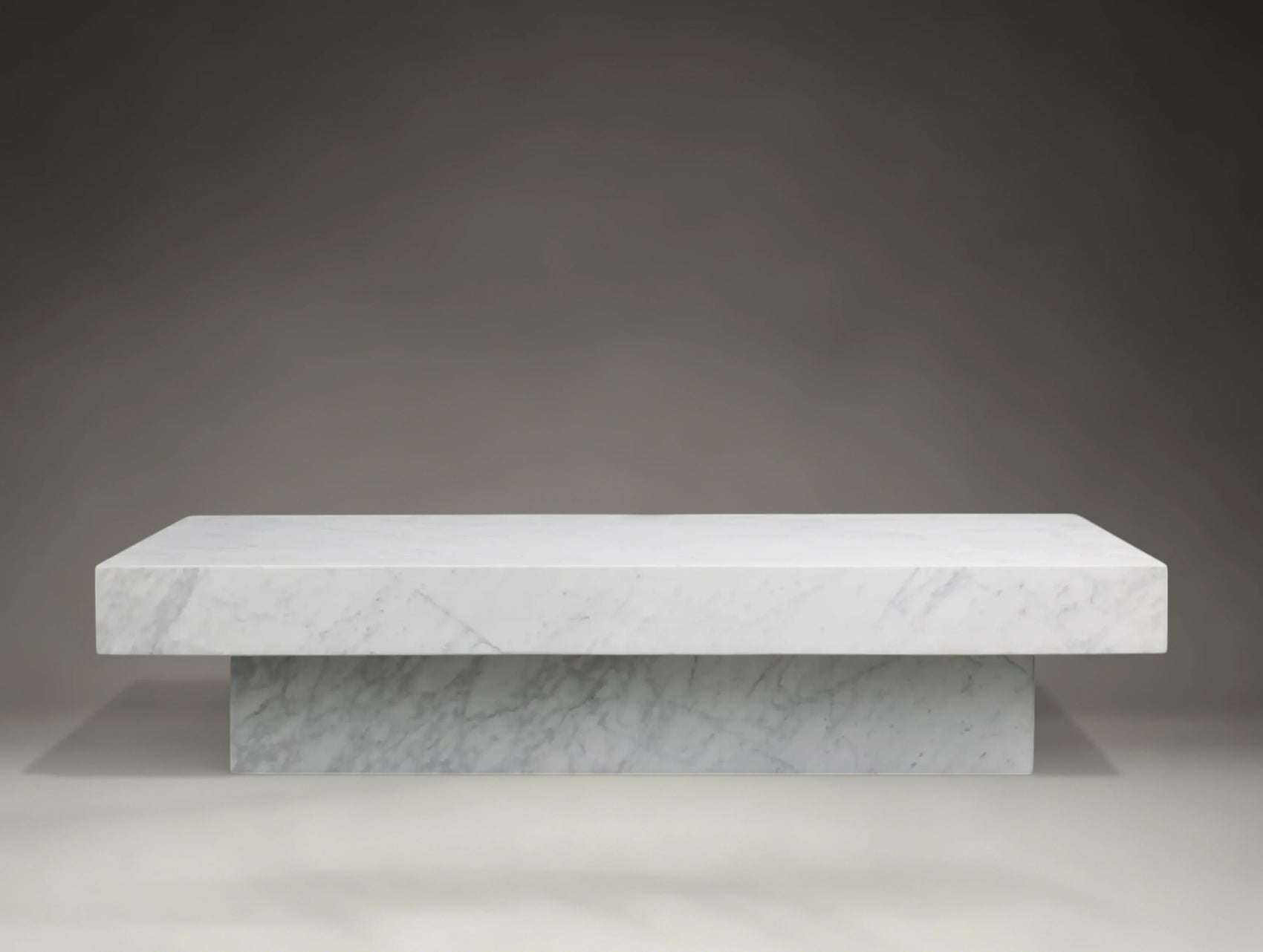 Burlwood Stone Coffee Table