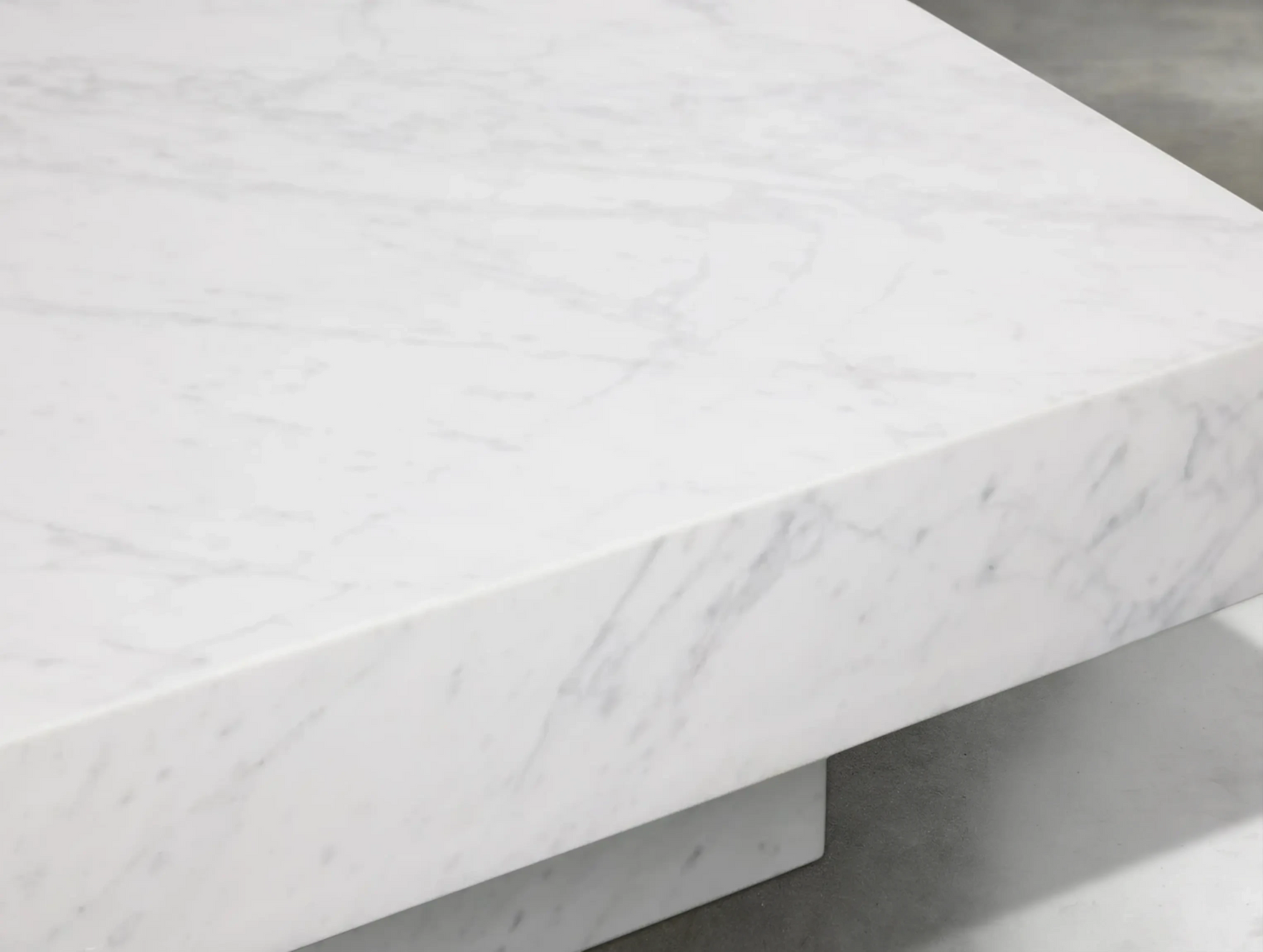 Burlwood Stone Coffee Table
