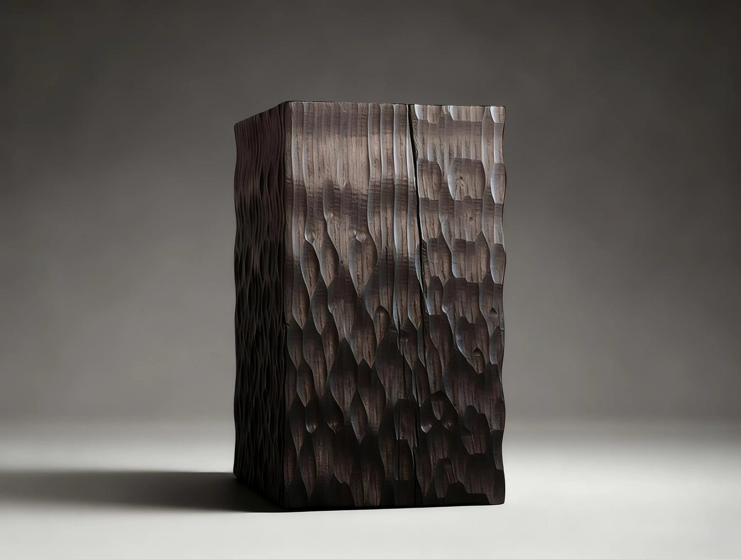 Collins Square Wood End Tables