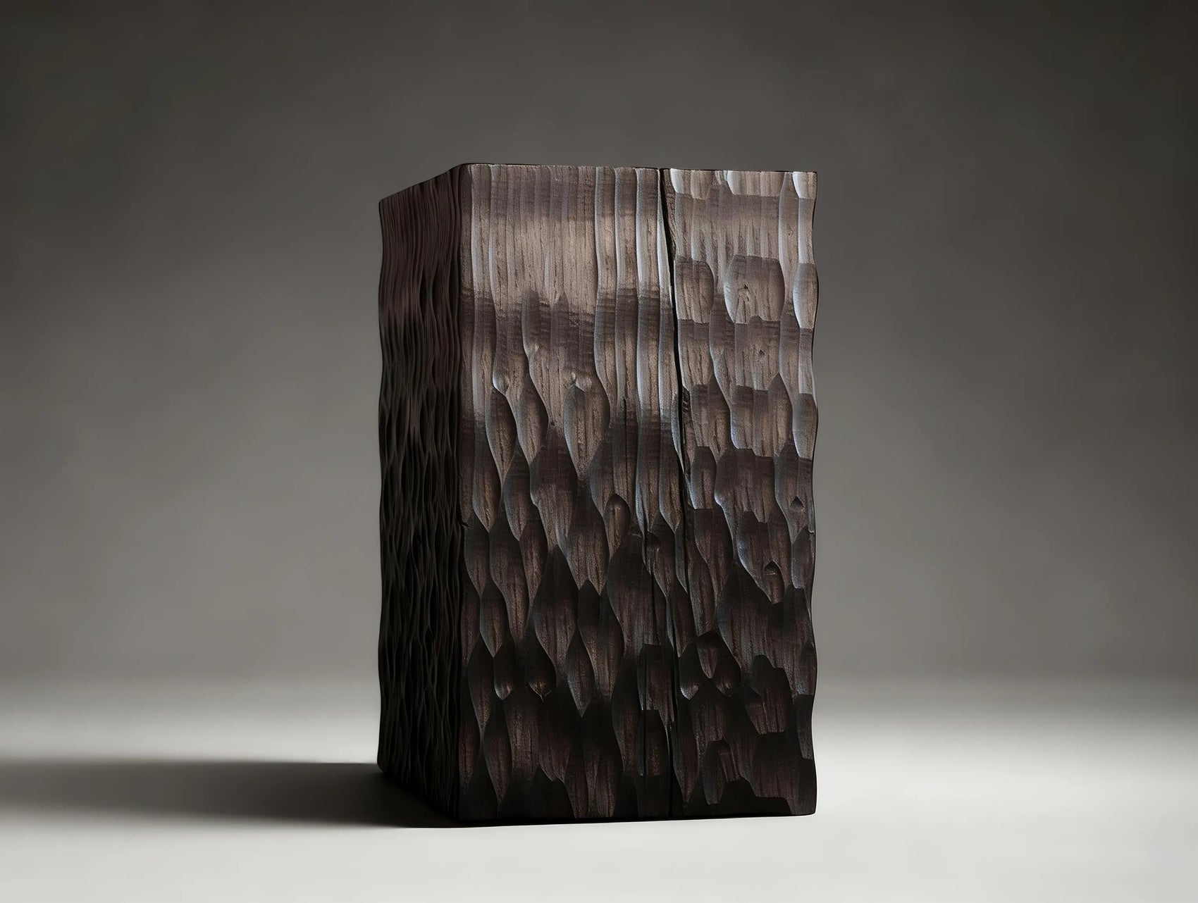 Collins Square Wood End Tables
