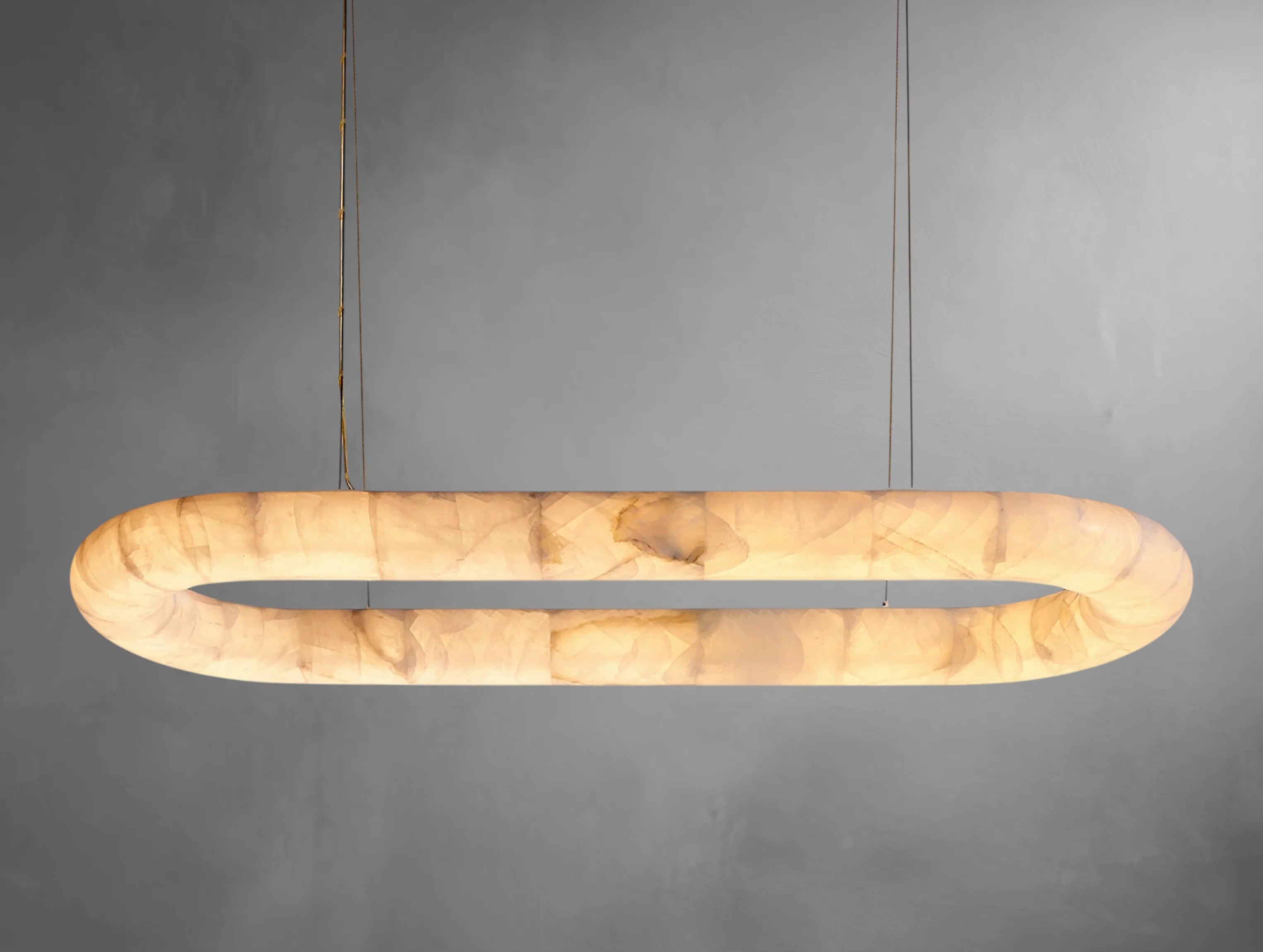 Ralune Lisse Oval Chandelier