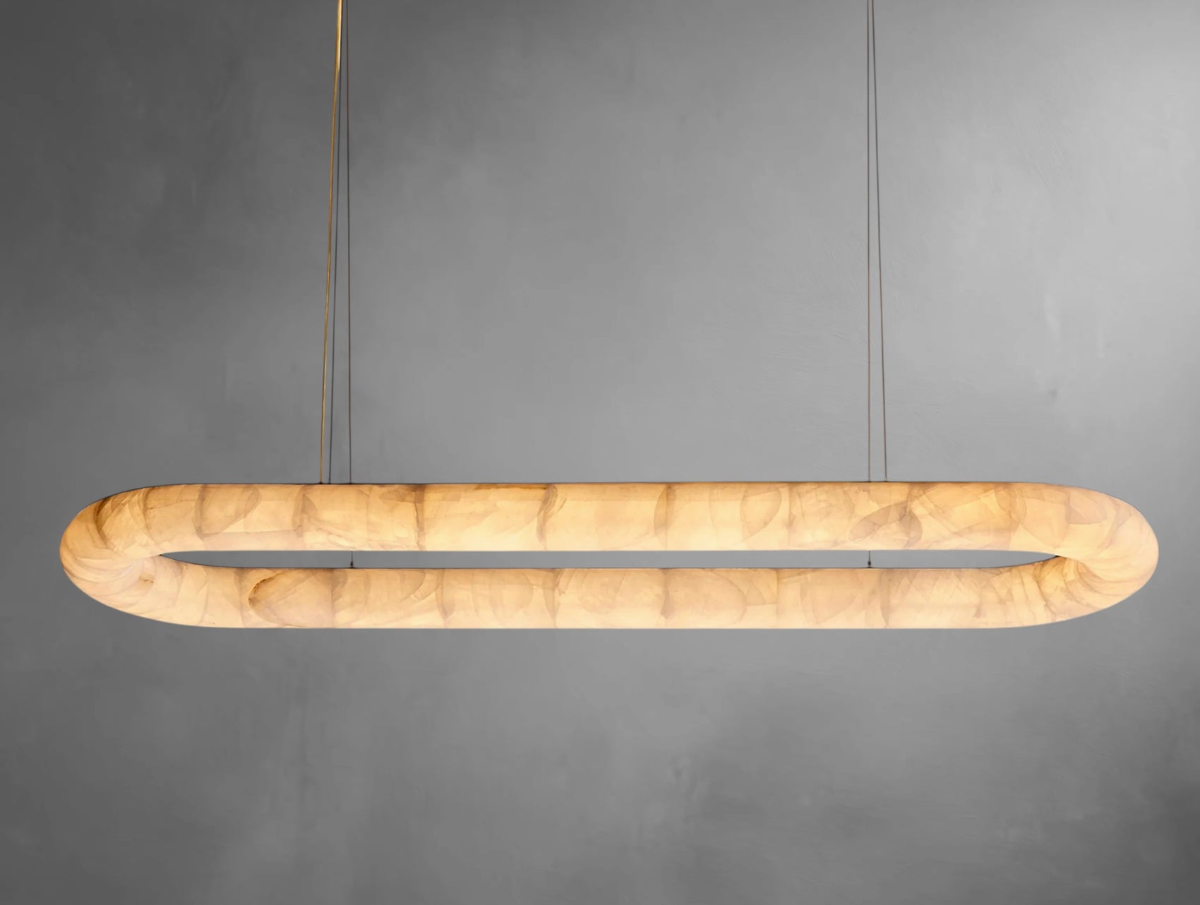 Ralune Lisse Oval Chandelier
