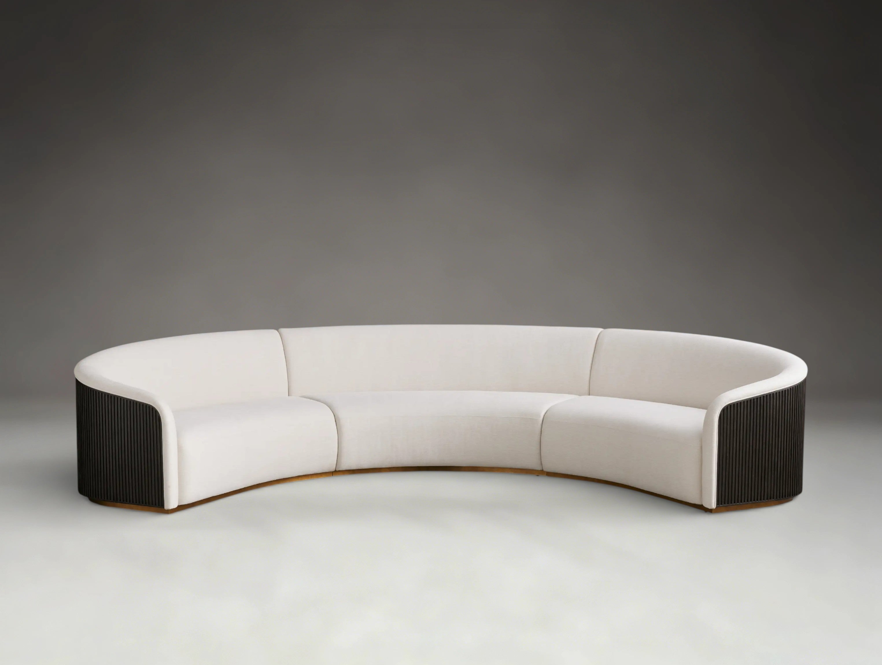 Pinecrest Three-Piece Curved Sectional
