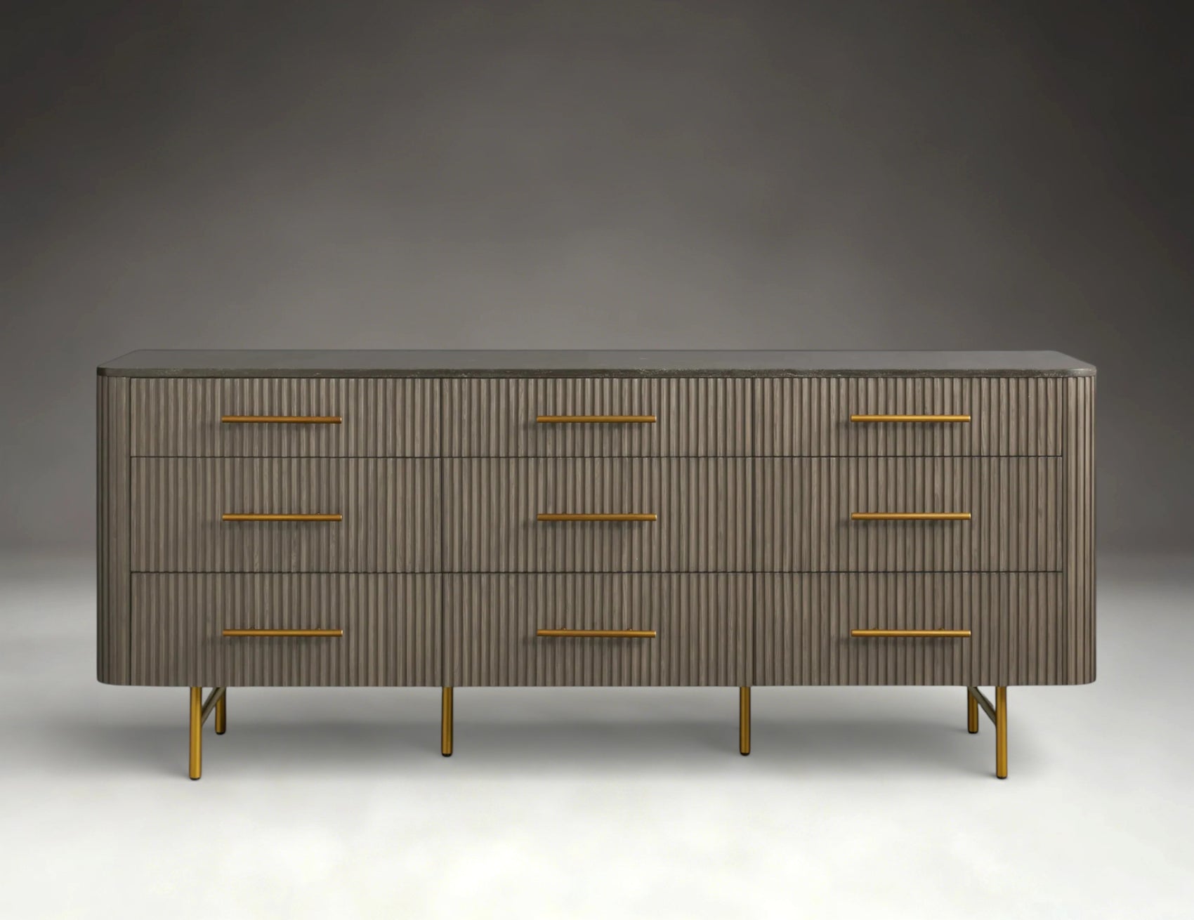 Pinecrest Nine-Drawer Dresser