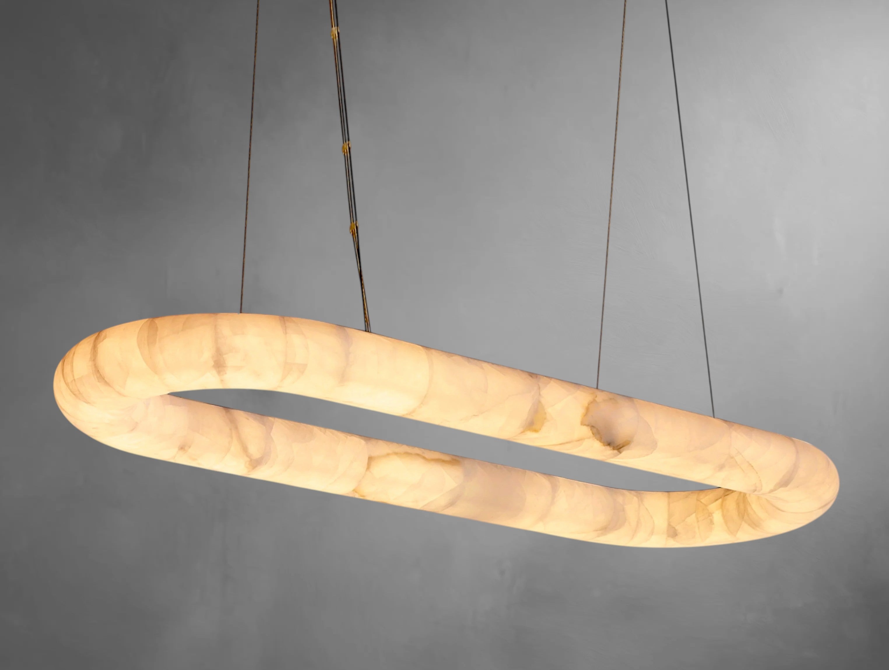 Ralune Lisse Oval Chandelier