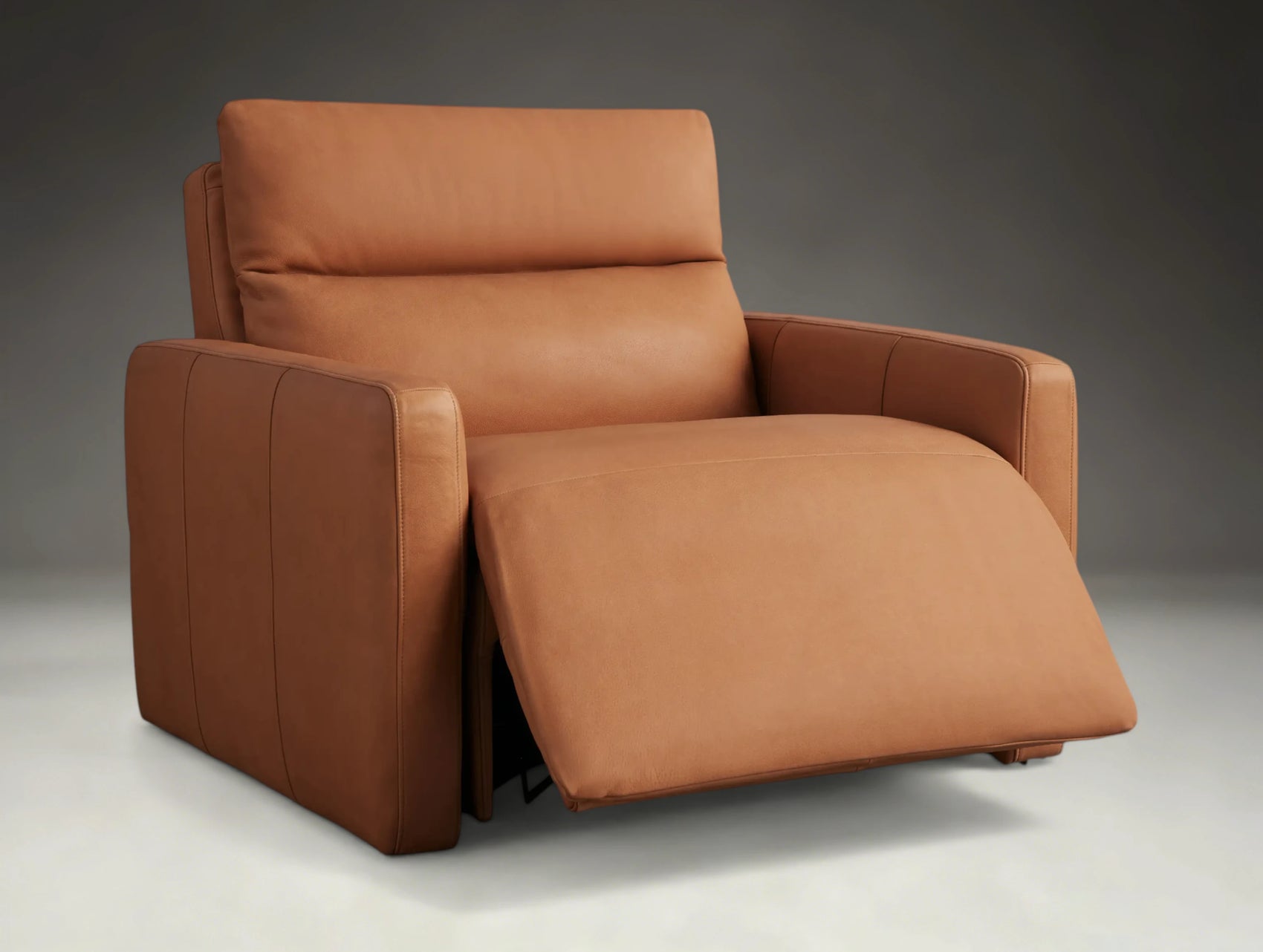 Belmont Leather High-Back Recliner