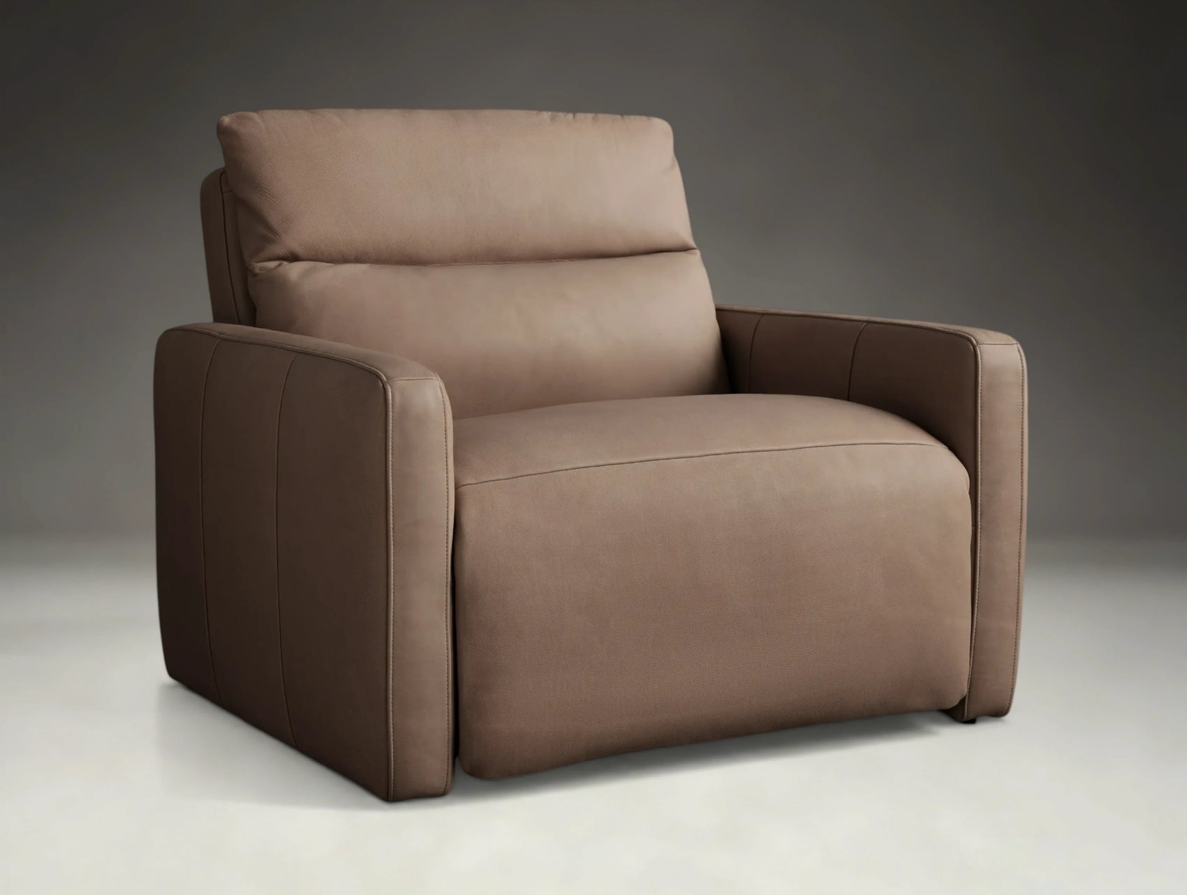 Belmont Leather High-Back Recliner