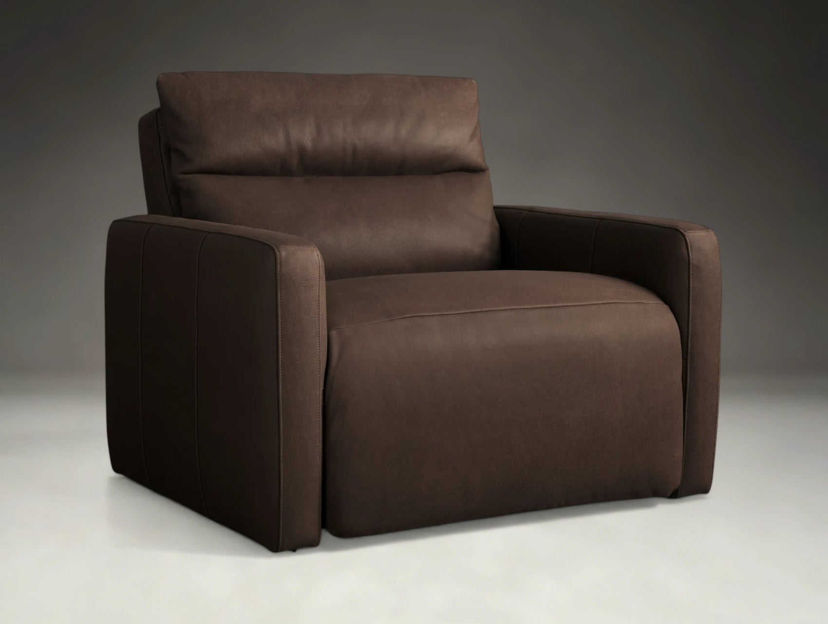 Belmont Leather High-Back Recliner