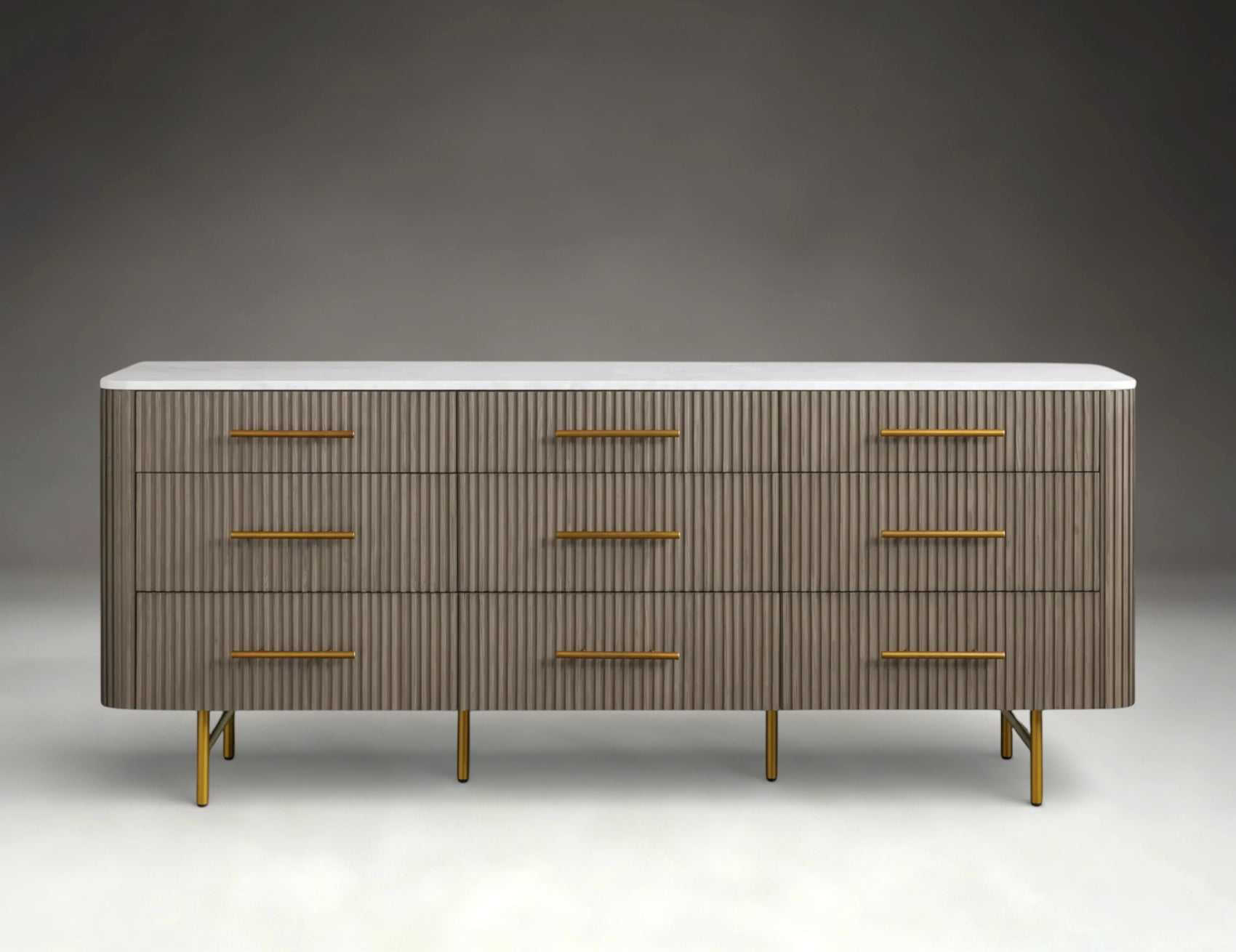 Pinecrest Nine-Drawer Dresser