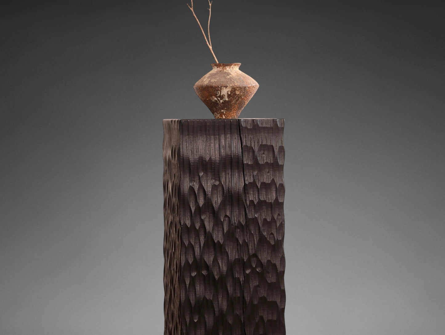 Collins Square Wood End Tables