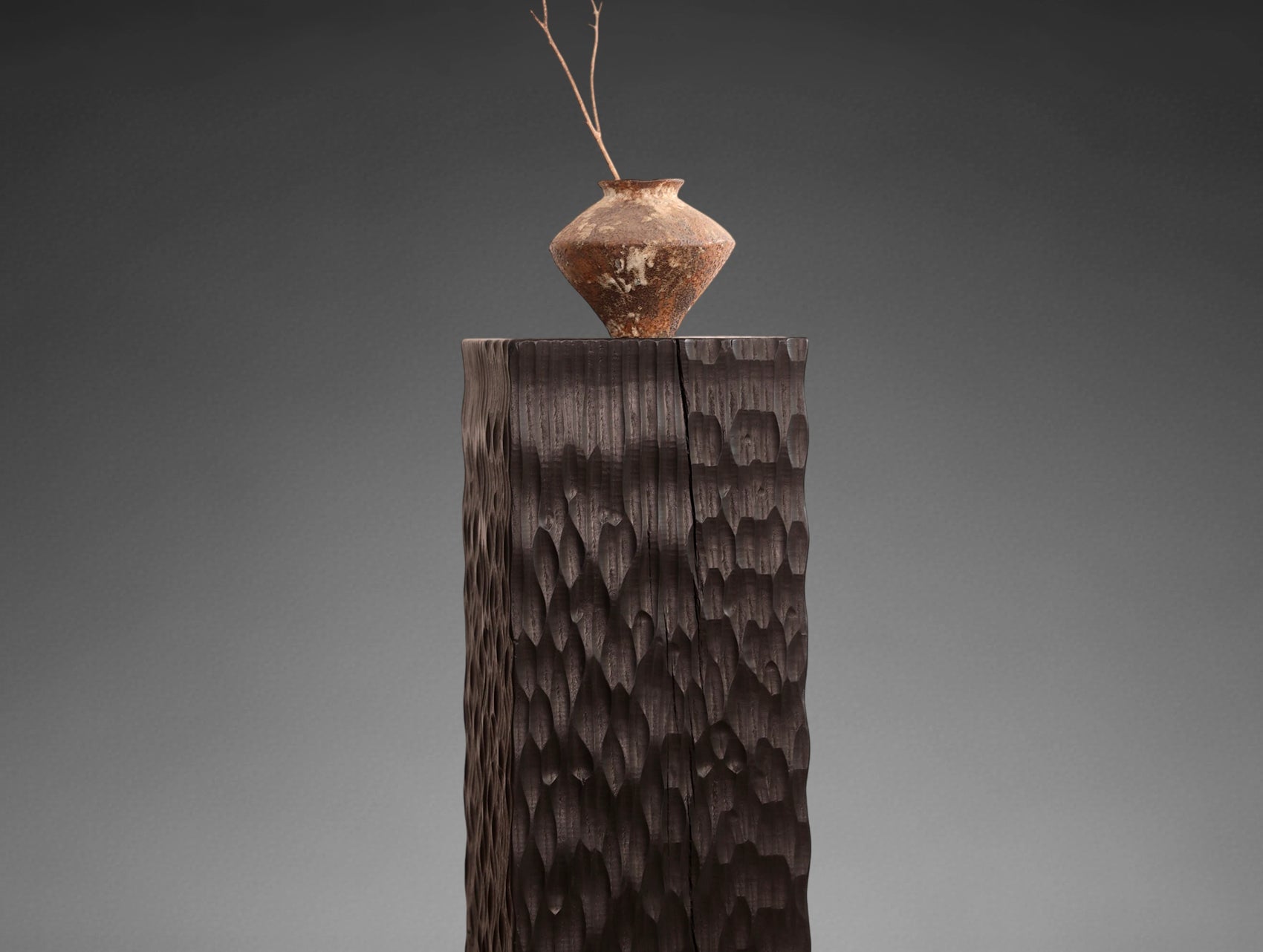 Collins Square Wood End Tables