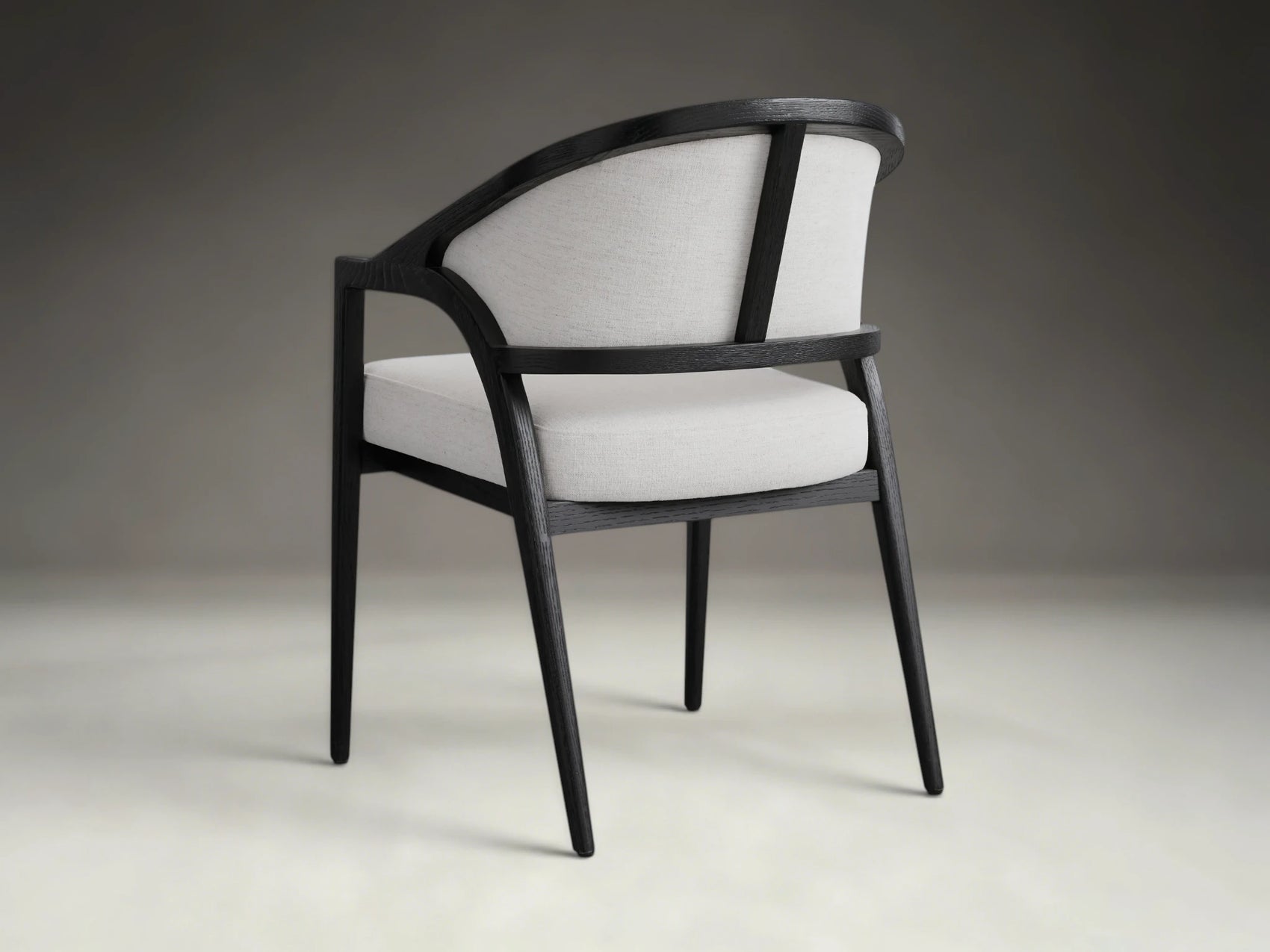Aimay Upholstered Back Dining Arm Chair