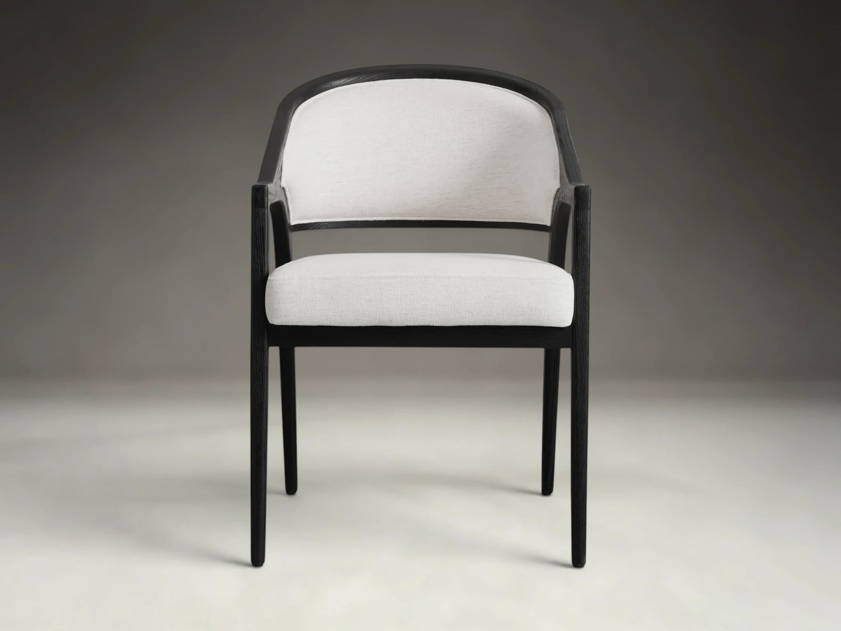 Aimay Upholstered Back Dining Arm Chair