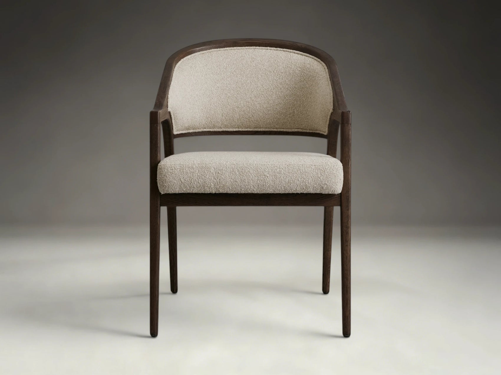 Aimay Upholstered Back Dining Arm Chair