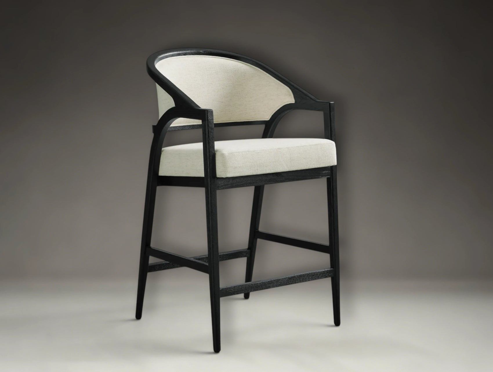 Aimay Upholstered Back Counter Stool