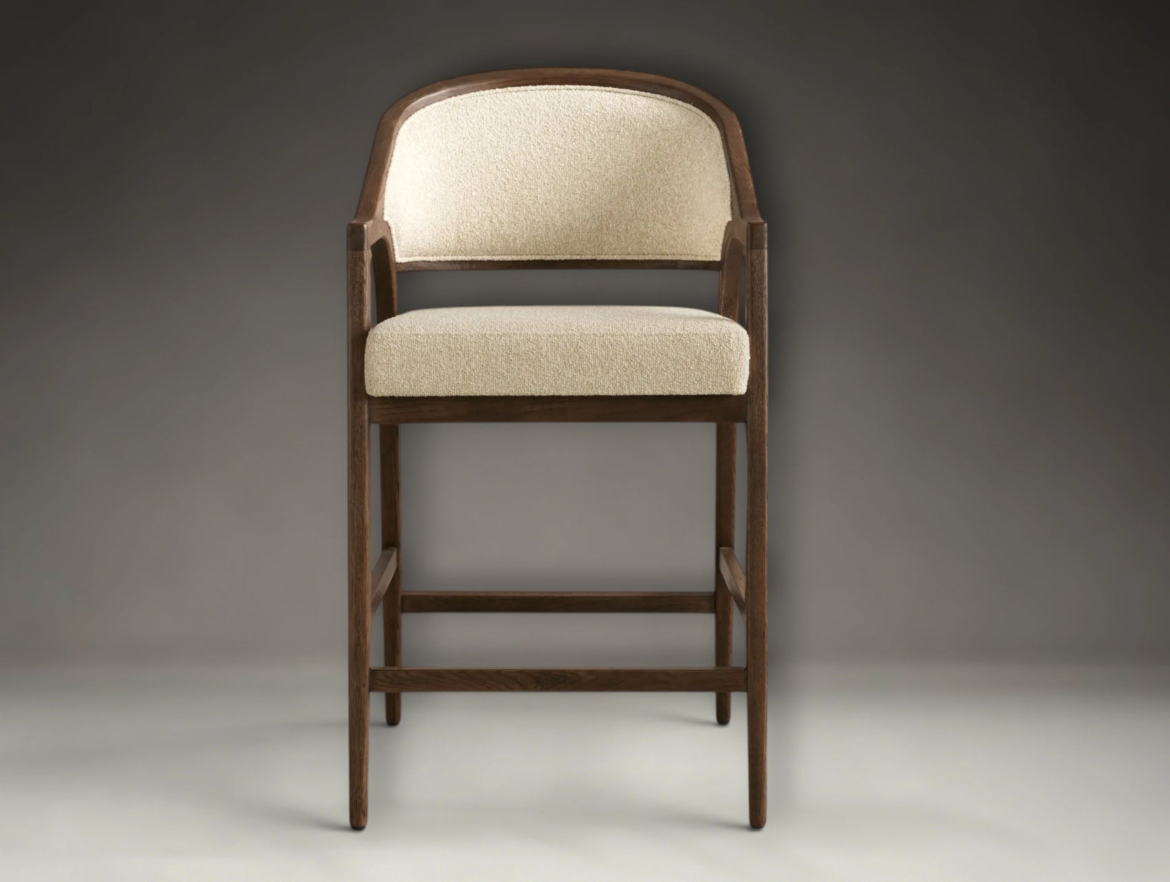 Aimay Upholstered Back Counter Stool