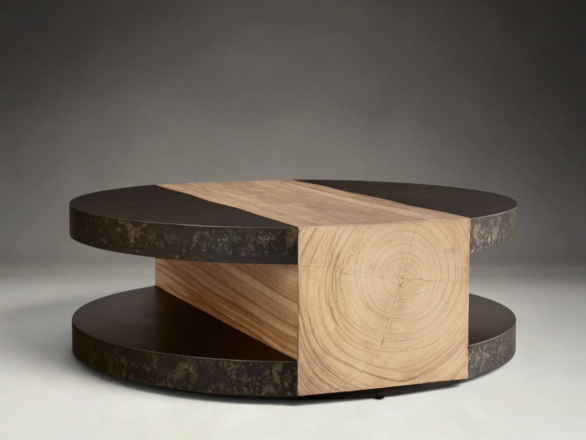 Almerla Round Coffee Table