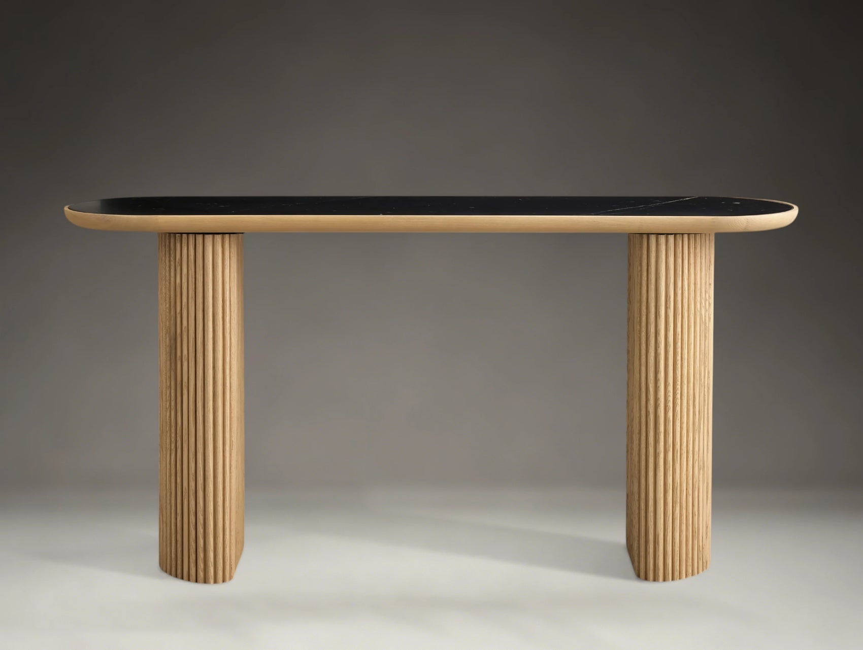 Avero Fluted Console Table
