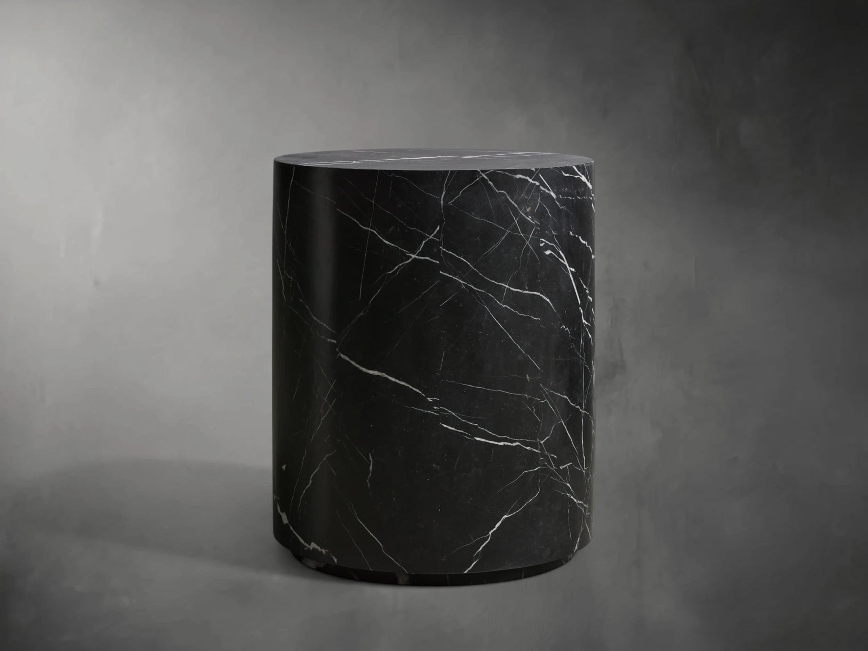 Burlwood Stone End Table