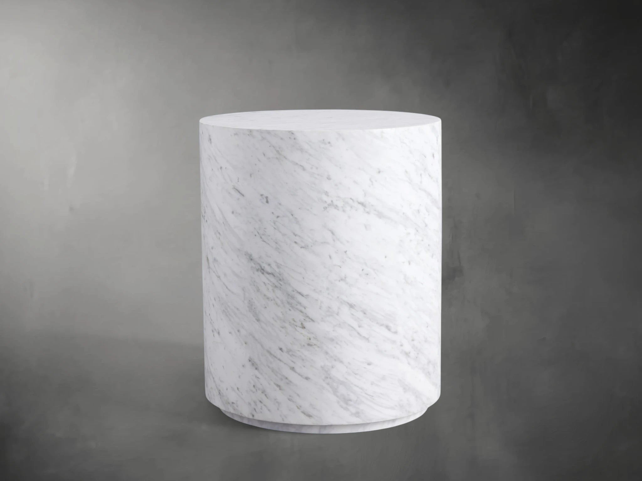 Burlwood Stone End Table
