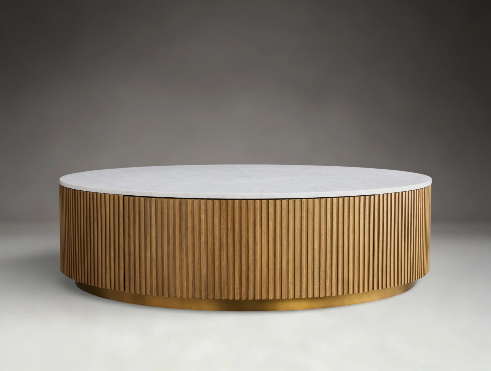 Pinecrest Round Storage Coffee Table