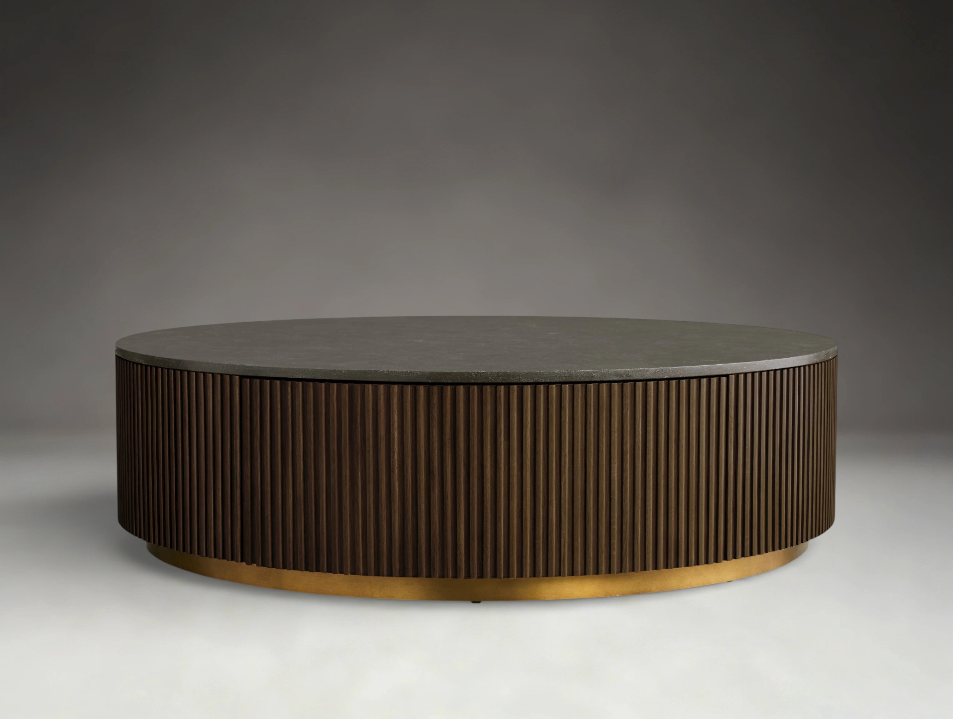 Pinecrest Round Storage Coffee Table