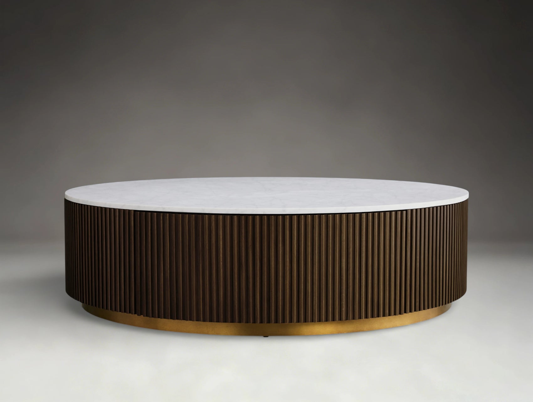 Pinecrest Round Storage Coffee Table