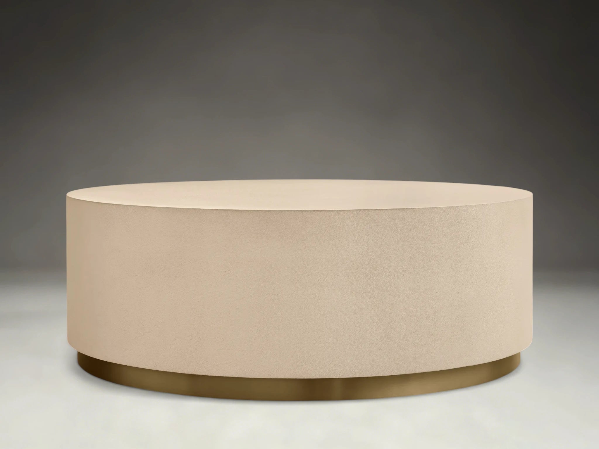 Malvern Round Plinth Coffee Table