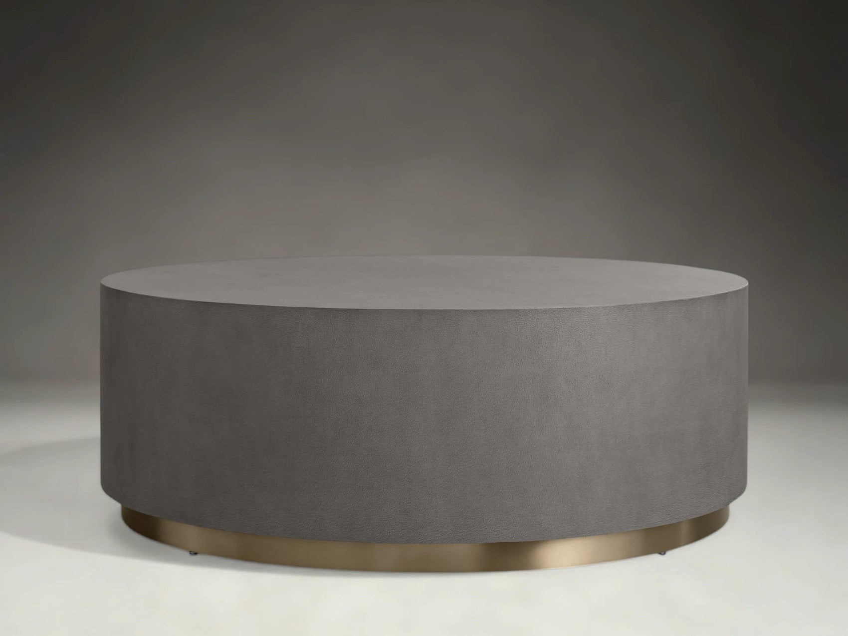 Malvern Round Plinth Coffee Table
