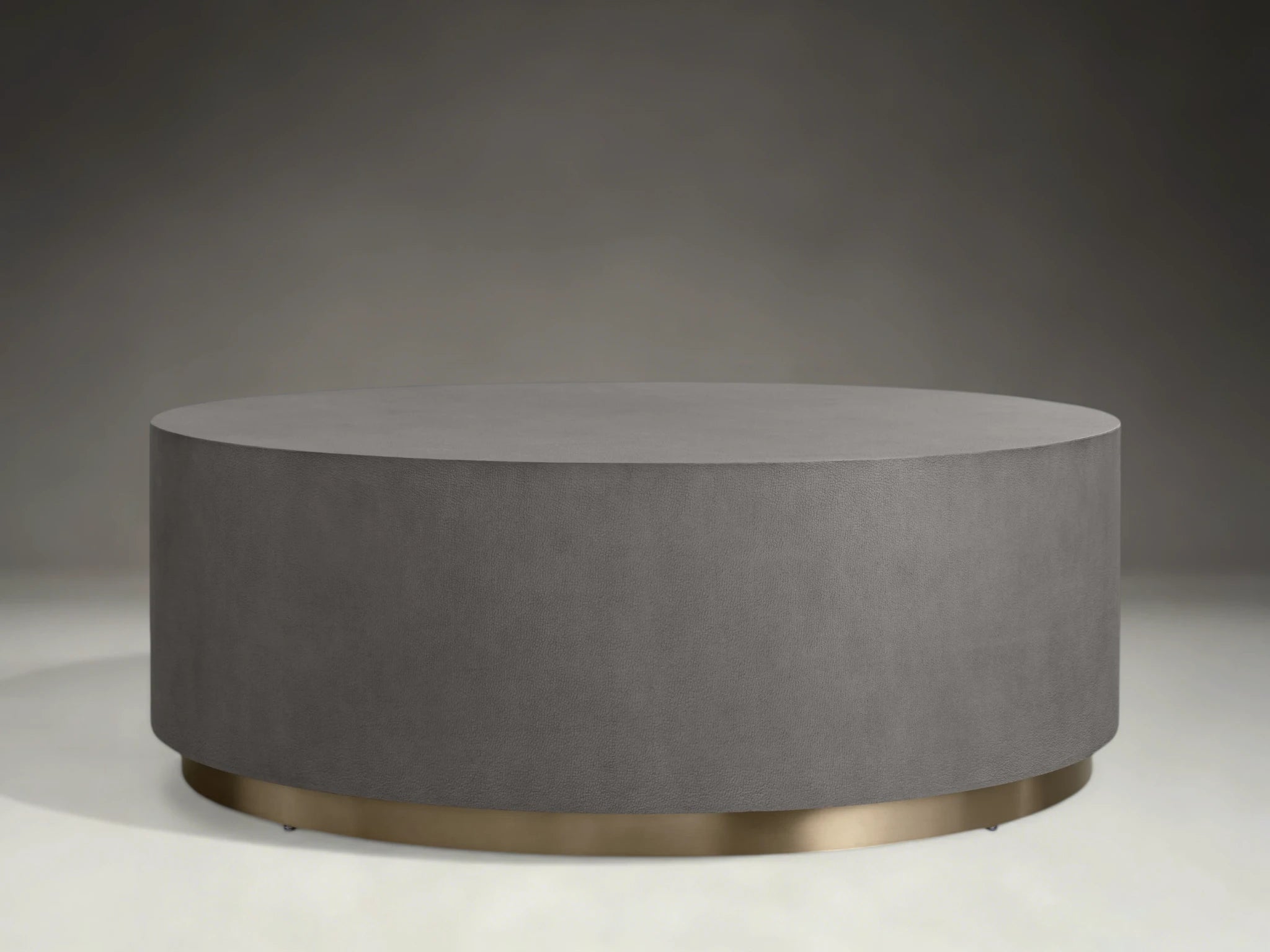 Malvern Round Plinth Coffee Table