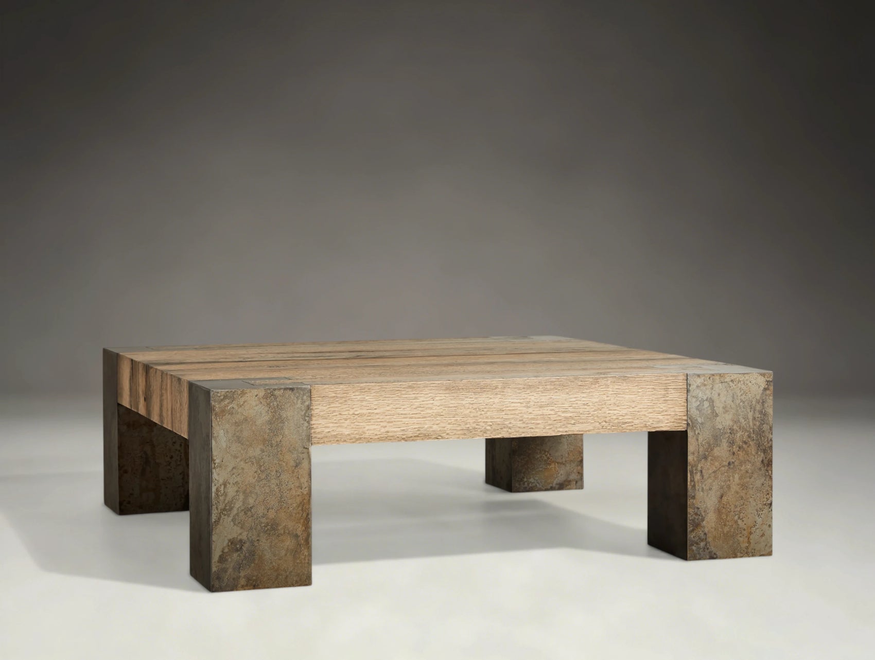 Timber Block Square Coffee Table