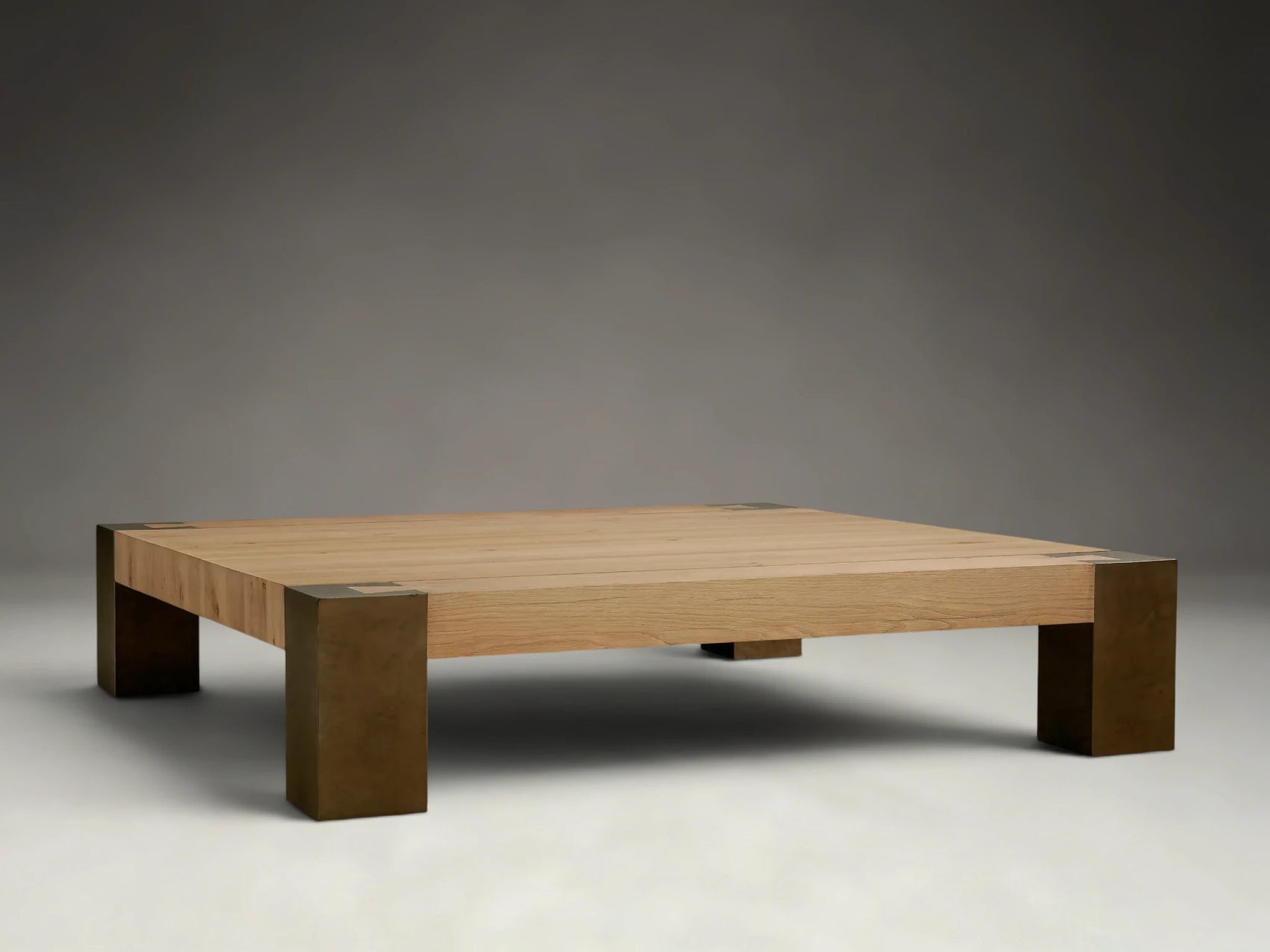 Timber Block Square Coffee Table