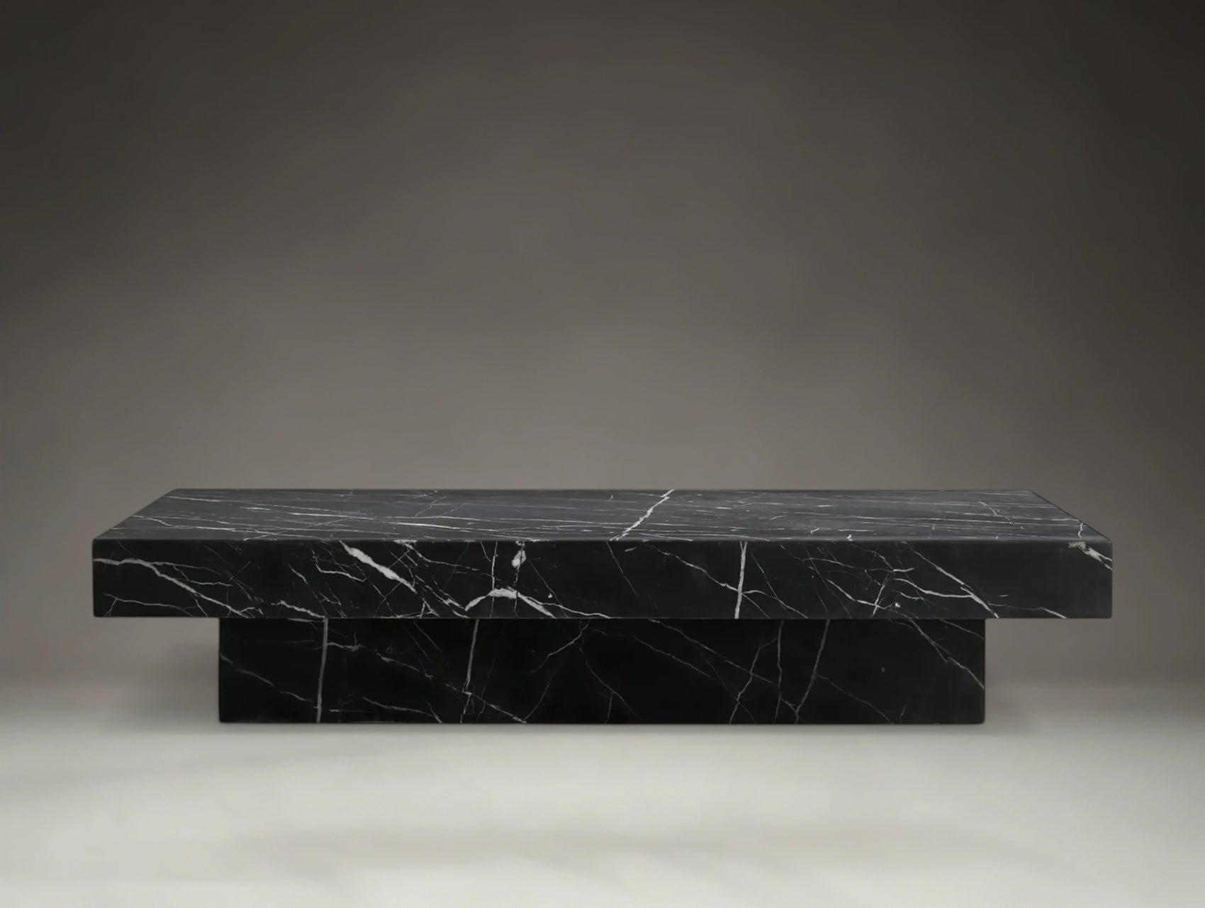 Burlwood Stone Coffee Table