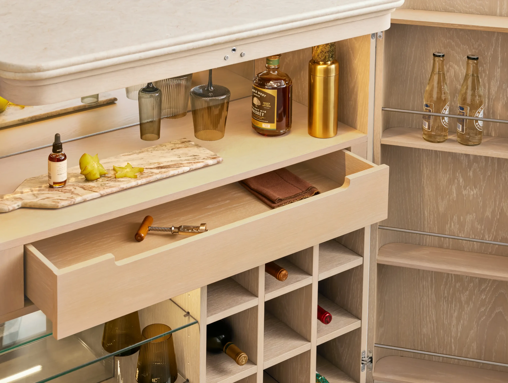 Canaletto Bar Cabinet