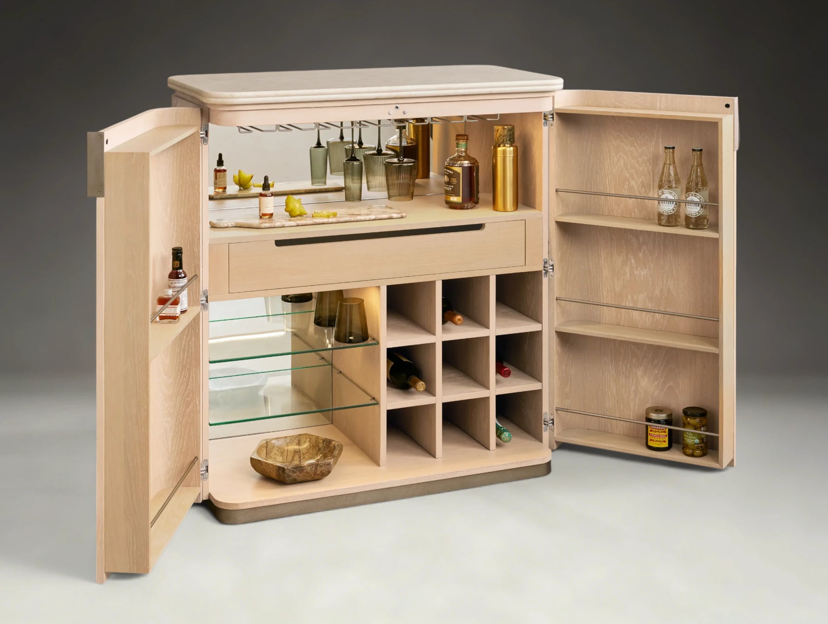 Canaletto Bar Cabinet