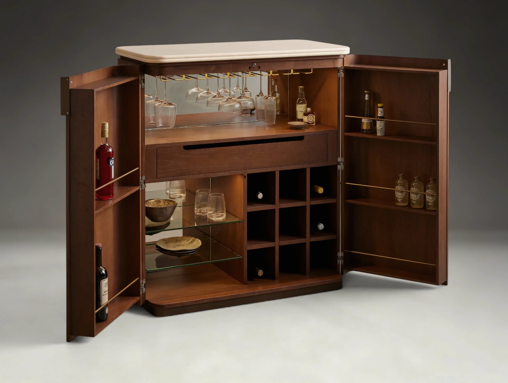 Canaletto Bar Cabinet