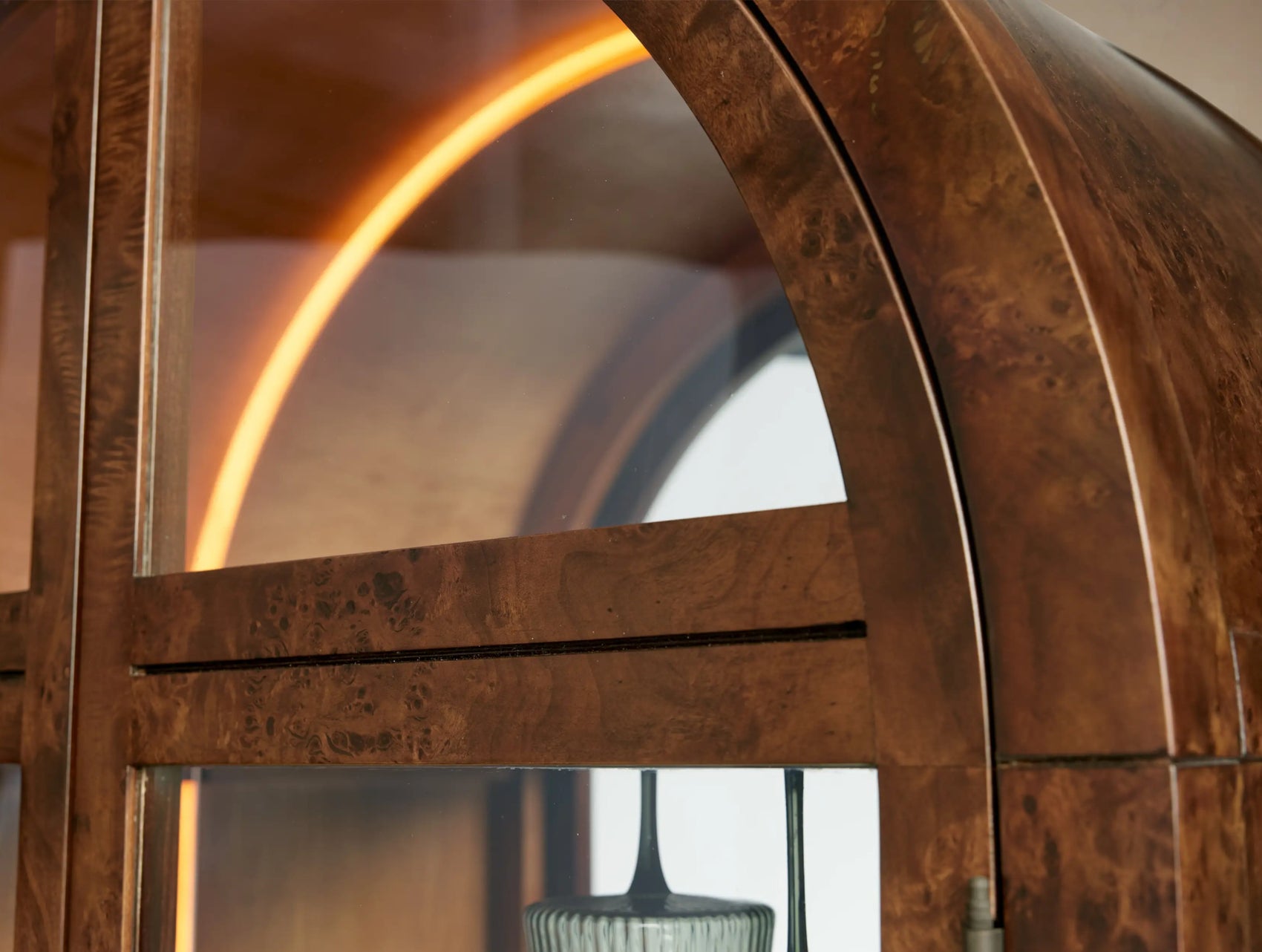 Harlan Burl Bar Cabinet