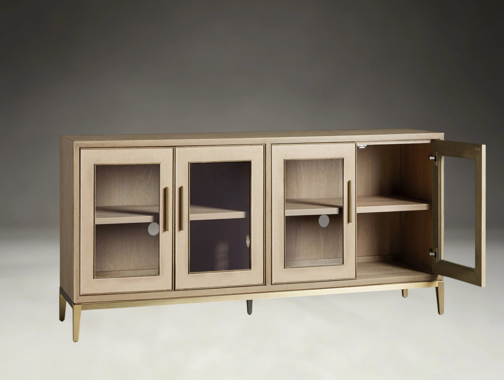 Malvern Sideboard with Glass Doors