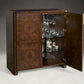 Morlen Burl Wood Cabinet