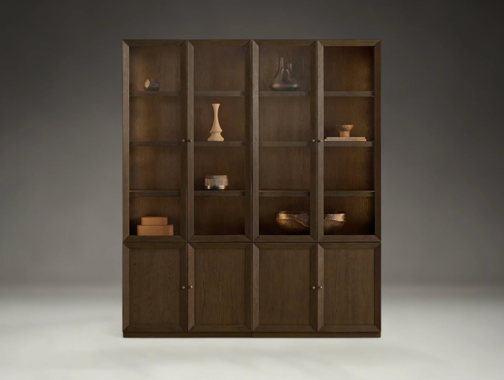 Norvane Modular Glass Cabinet